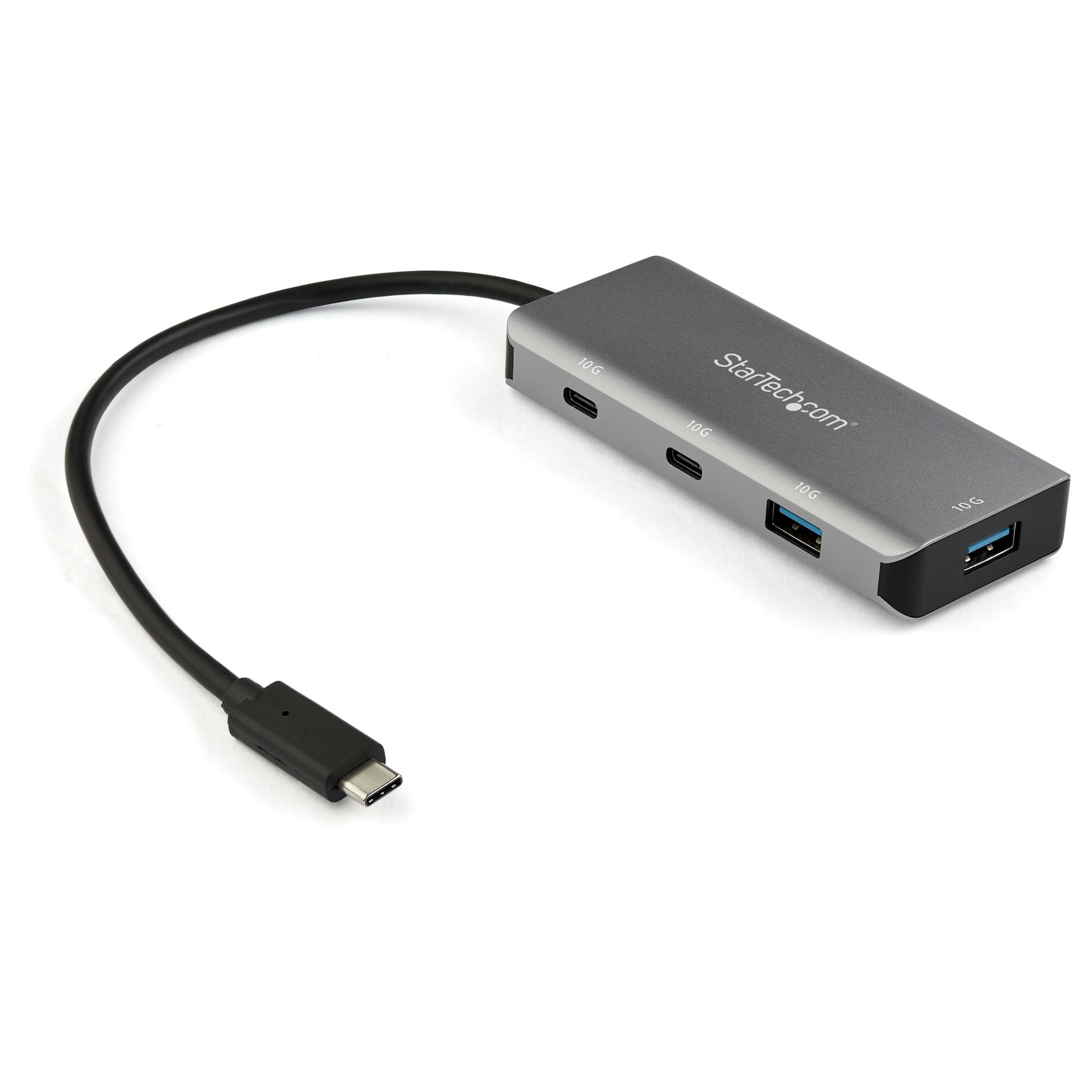 STARTECH.COM 4 PORT USB C HUB 10GBPS - 2X USB/2X USB-C - USB 3.1 GEN 2 HUB 2 YR STARTECH — view 2