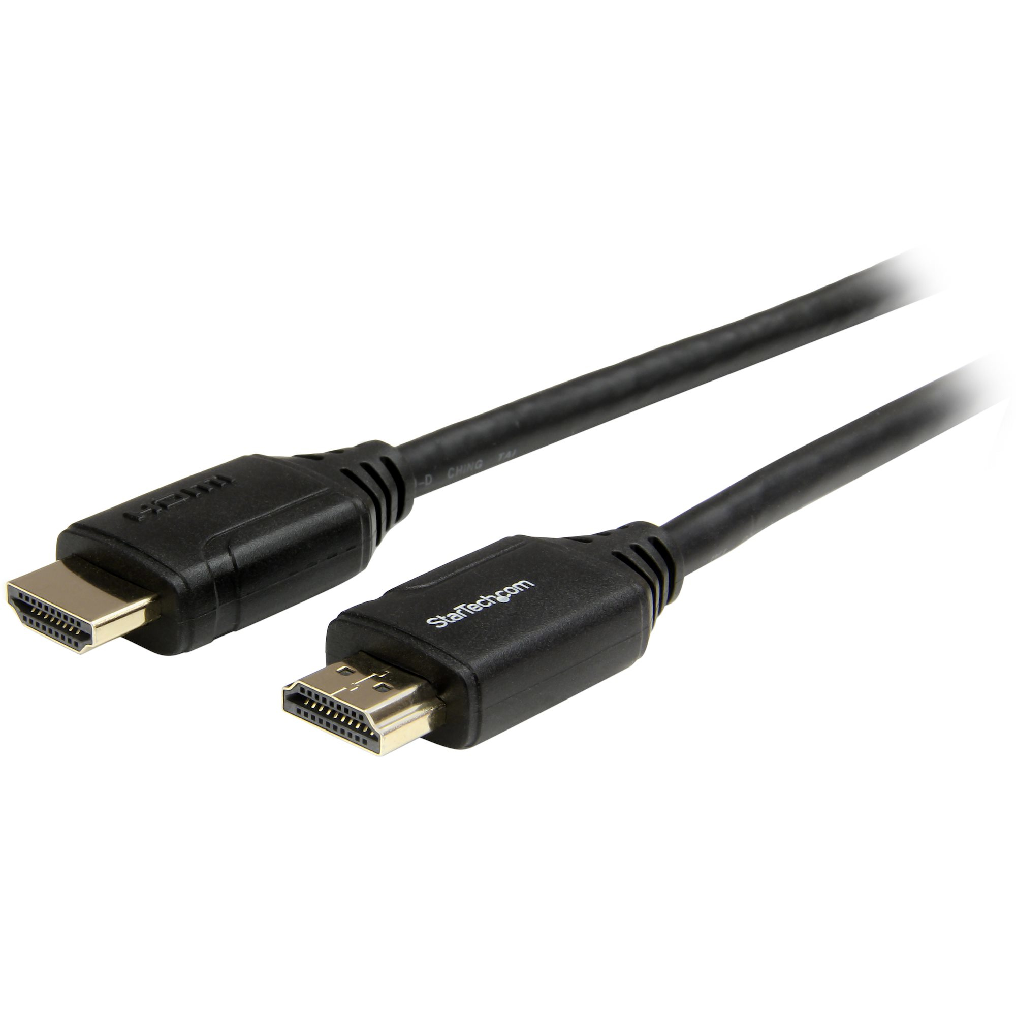 STARTECH.COM 2M 6FT CERTIFIED PREMIUM HIGH SPEED HDMI 2.0 CABLE 4K 60HZ HDR LTW STARTECH — view 2