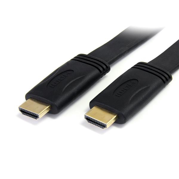 STARTECH.COM 5M FLAT HDMI TO HDMI CABLE WITH ETHERNET - ULTRA HD 4K X 2K, LTW STARTECH — view 2