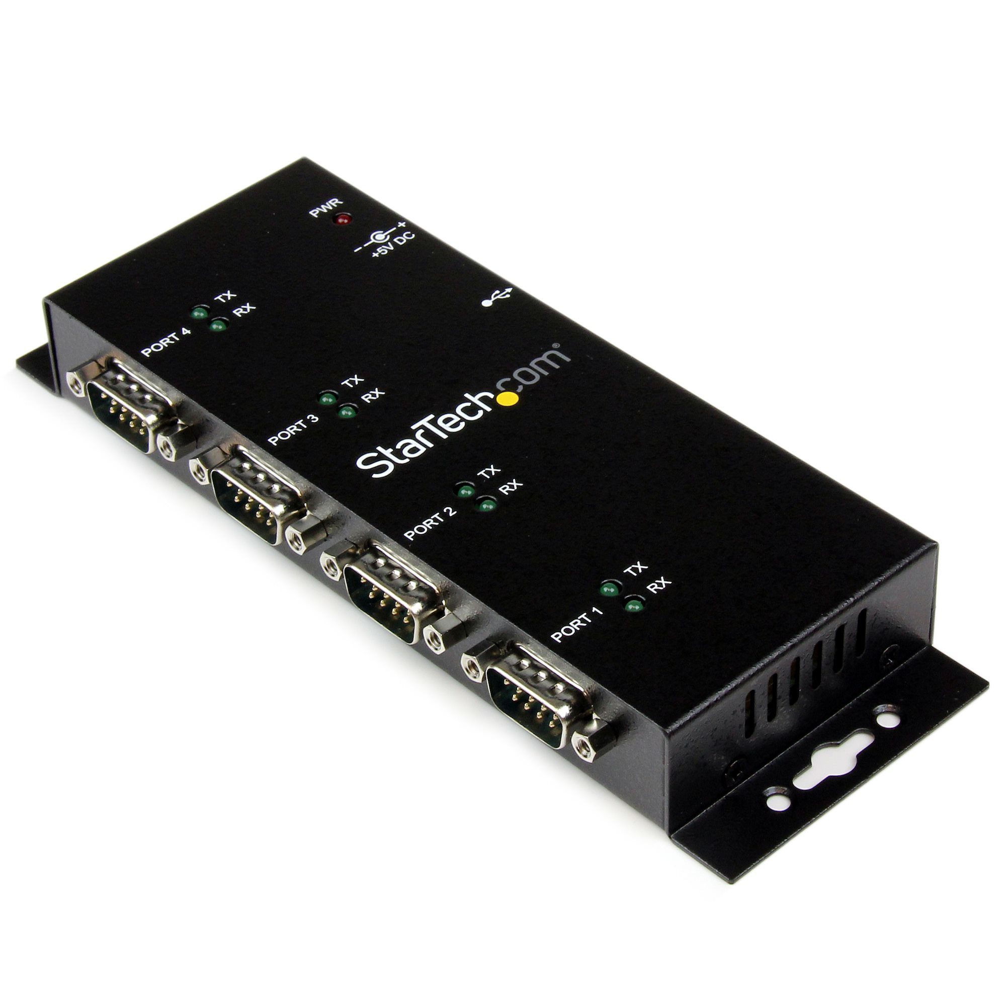 STARTECH.COM 4 PORT USB TO SERIAL RS232 ADAPTER HUB WALL MOUNTABLE 2 YR STARTECH — view 2