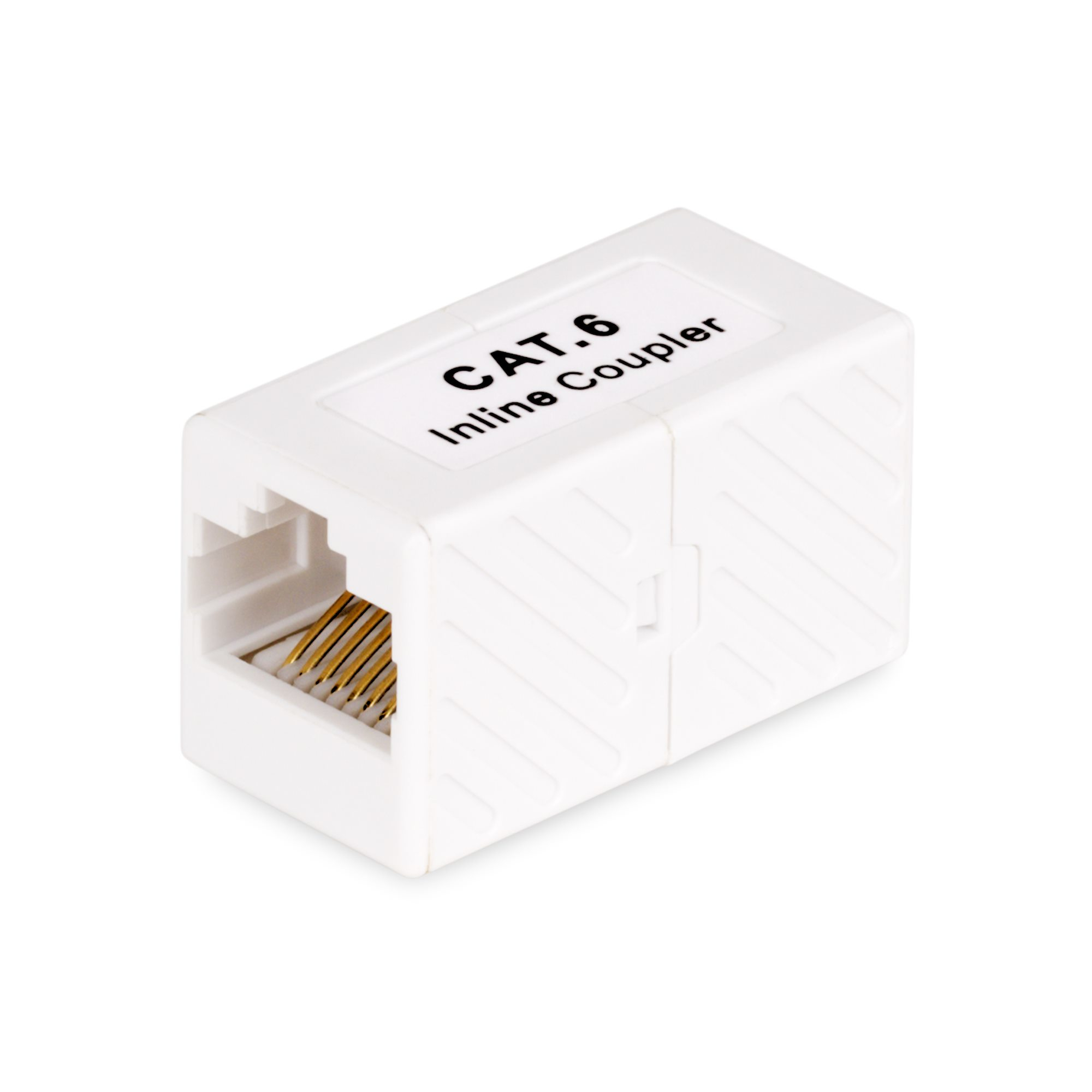 STARTECH.COM RJ45 COUPLER 5-PACK, INLINE CAT6 COUPLER, FEMALE TO FEMALE (F/F) CONNECTOR STARTECH — view 2