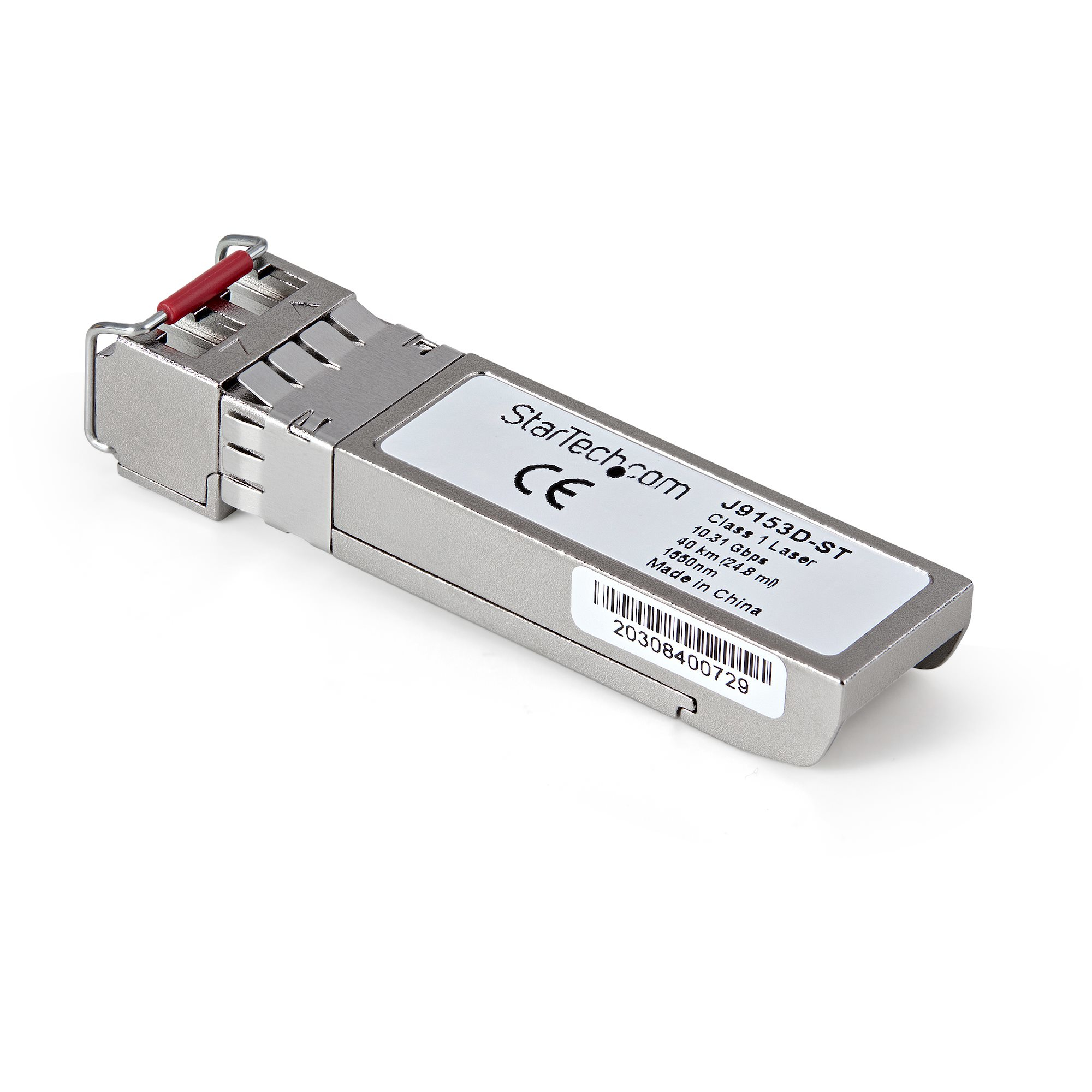 STARTECH.COM HP J9153D COMPATIBLE SFP+ SM MODULE - 10GBASE-ER - LIFETIME WARRANTY LTW STARTECH — view 2