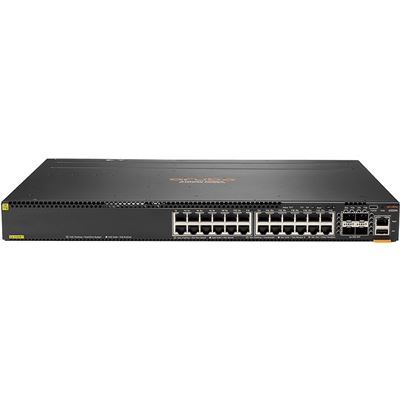 HPE ANW 6300M 24-port 1GbE Class 4 PoE and 4-port SFP56 Switch HPE — view 2