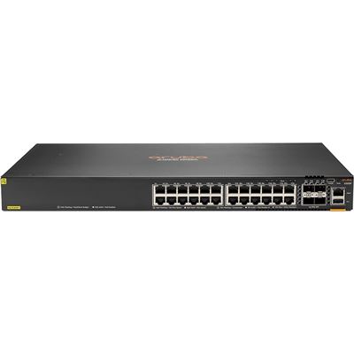 HPE ANW 6300F 24-port 1GbE Class 4 PoE and 4-port SFP56 Switch HPE — view 2