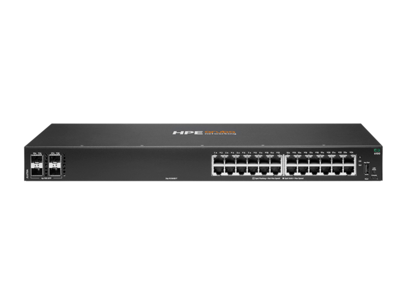HPE ANW 6100 24G 4SFP+ Swch HPE — view 1