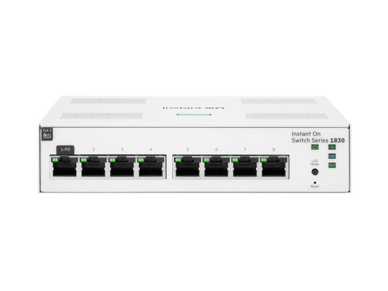 HPE ANW Instant On 1830 8G Switch HPE — view 2