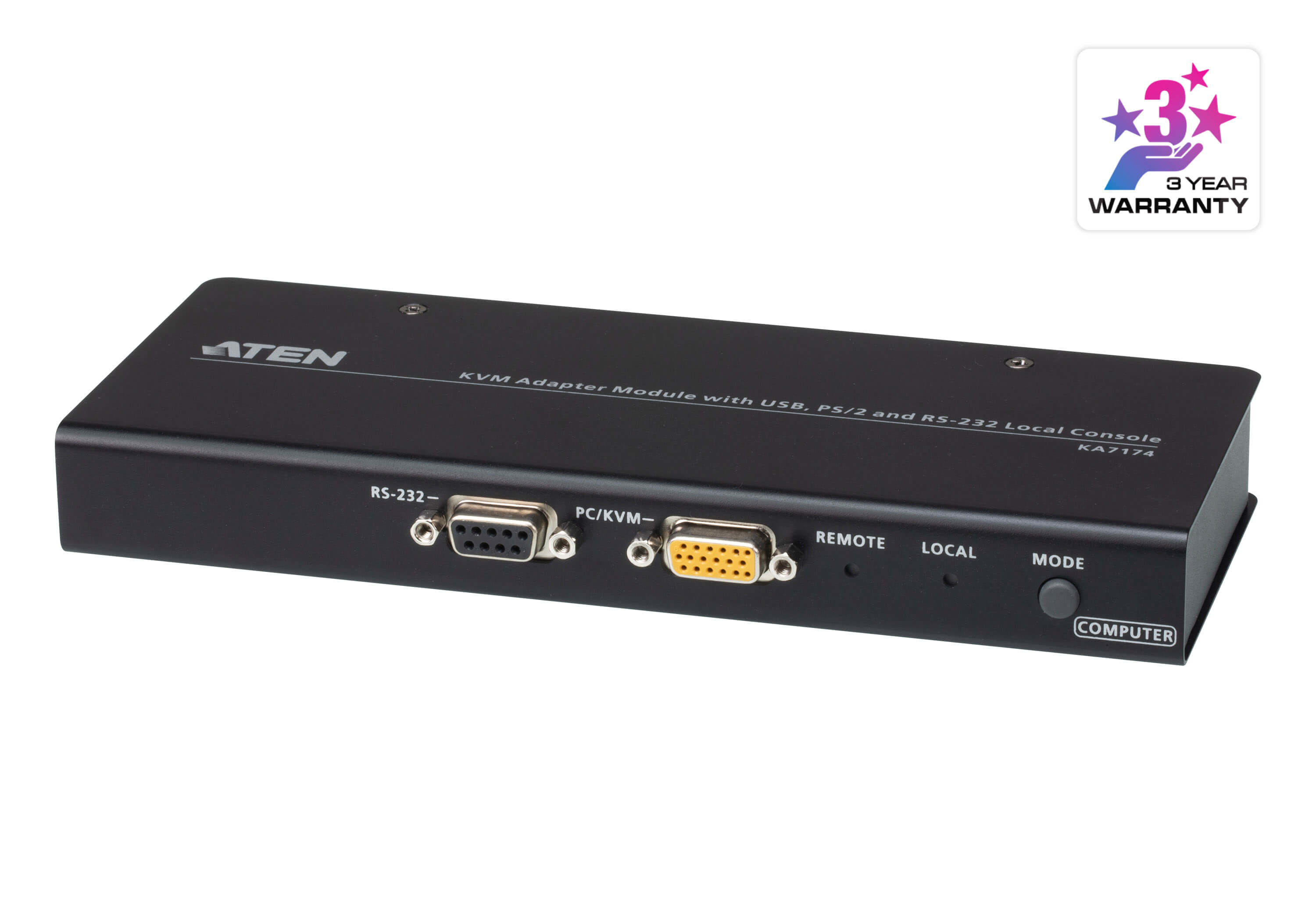 ATEN KVM ADAPTER MODULE WITH USB, PS/2, AND RS-232 LOCAL CONSOLE ATEN — view 2