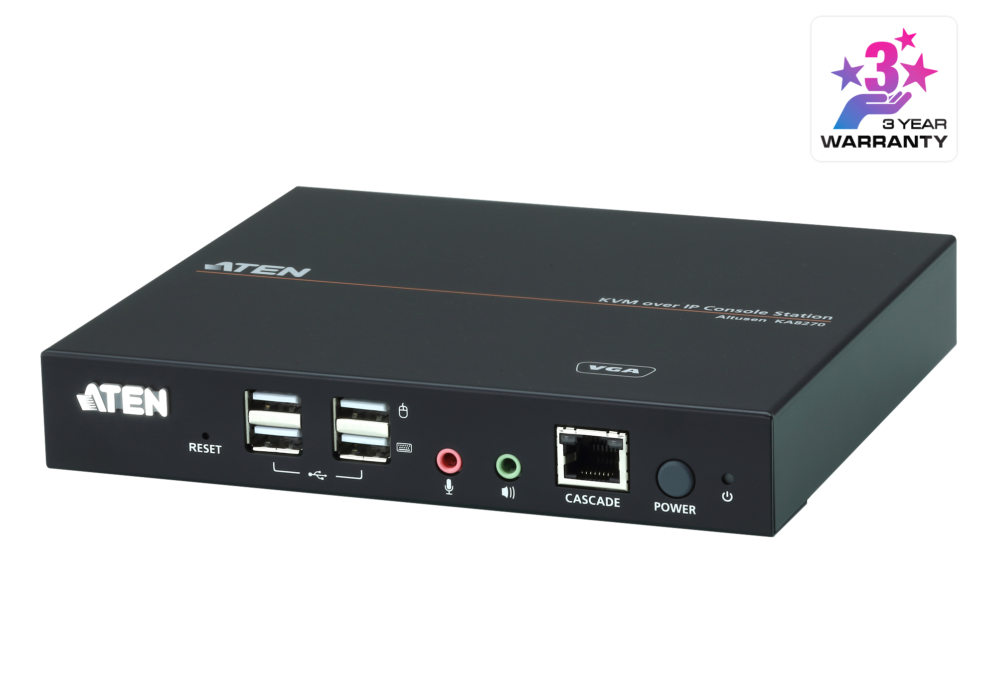 ATEN VGA USB KVM CONSOLE STATION FOR SELECTED ATEN KNXXXX KVM OVER IP SERIES ATEN — view 2