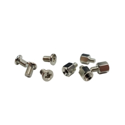 QNAP KIT-M2SSDINST-01 INST KIT FOR M.2 SSD, 4 X FLAT HEAD MACHINE SCREW; 4 X RISER SCREW QNAP — view 2