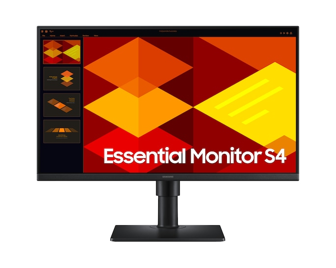 SAMSUNG S4 S402GD 24" (16:9) FHD IPS MONITOR, 100HZ, DP, HDMI(2), USB(2), H/ADJ, 3YR SAMSUNG — view 2