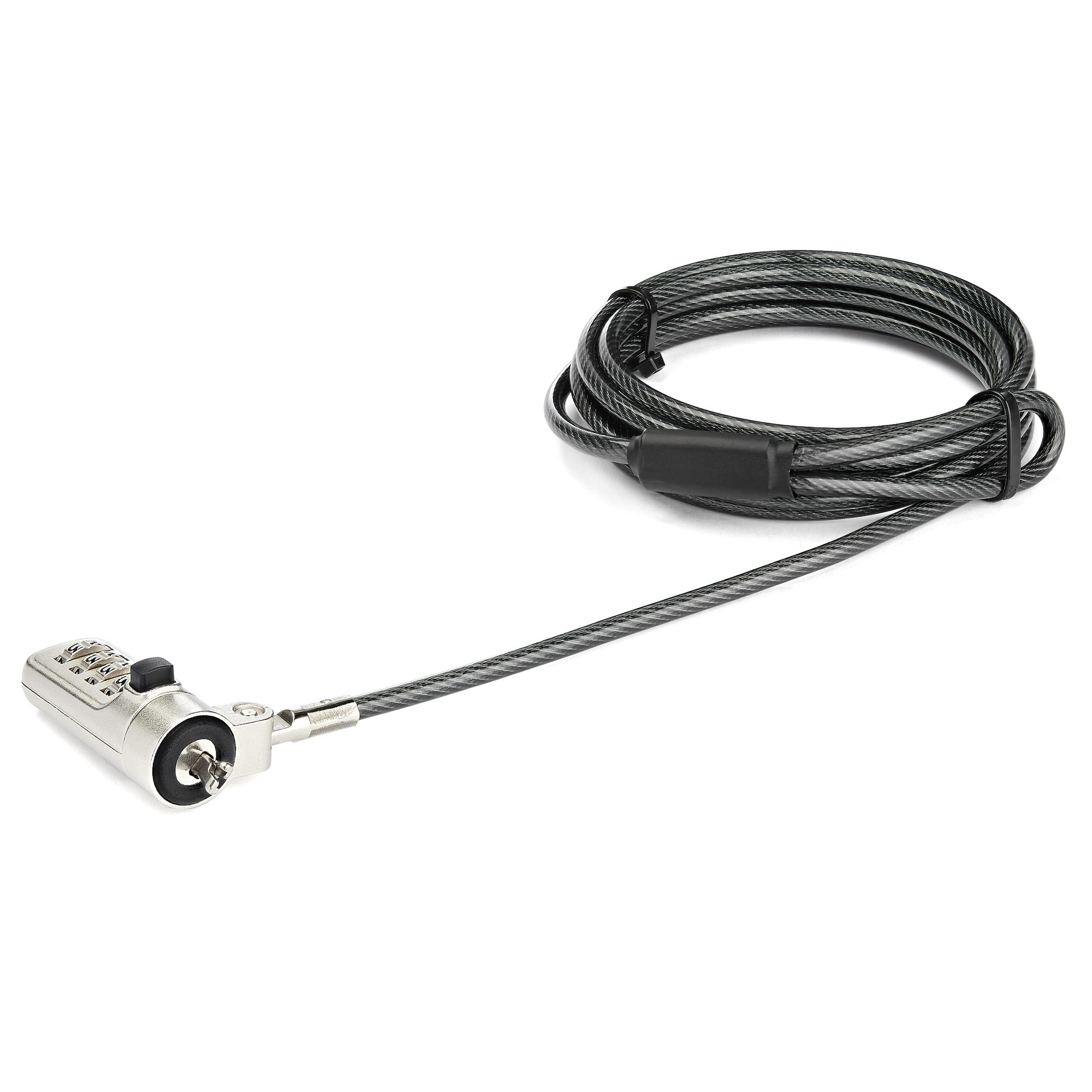 STARTECH.COM LAPTOP CABLE LOCK - COMBINATION LOCK FOR WEDGE LOCK SLOT, 2 YR STARTECH — view 2