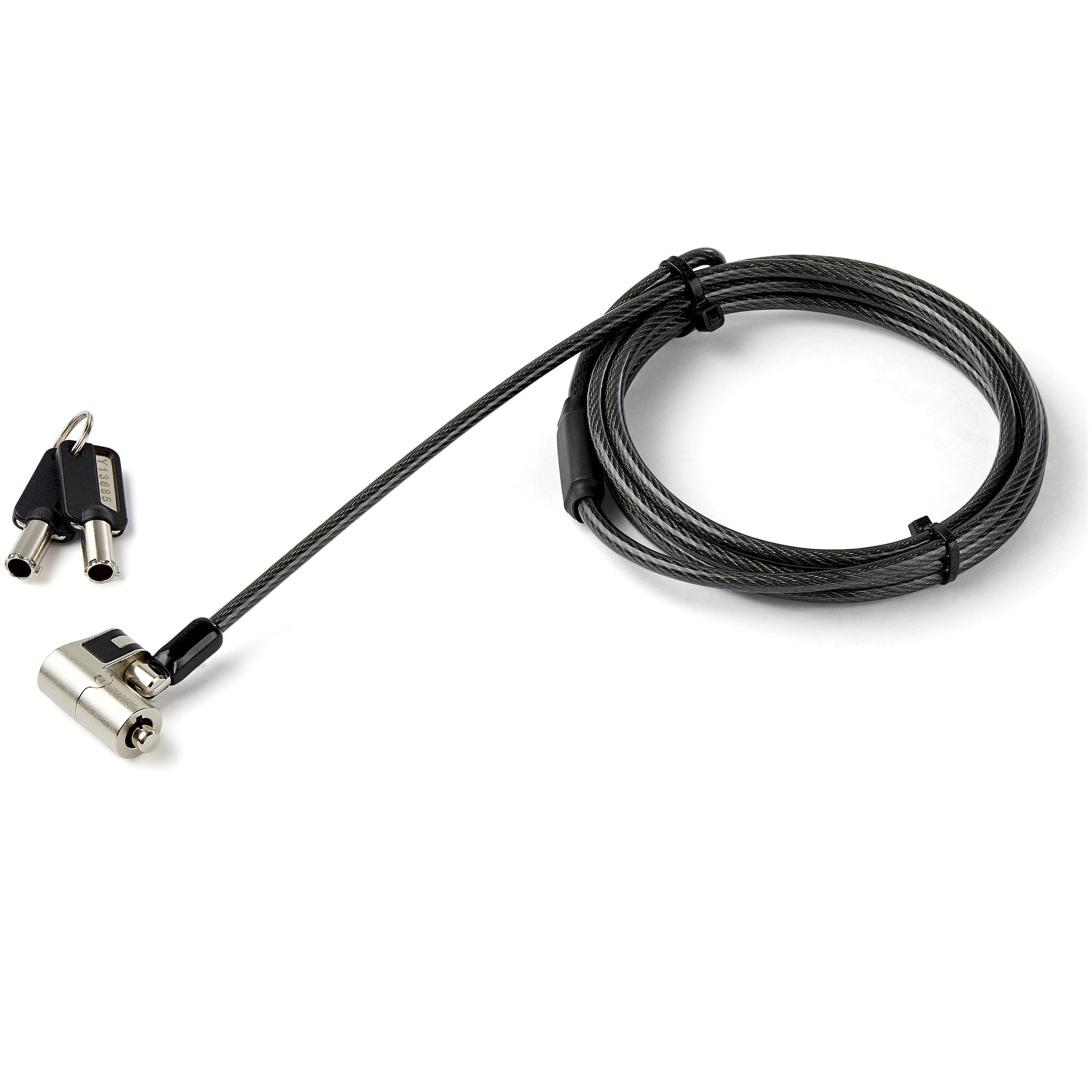 STARTECH.COM UNIVERSAL LAPTOP CABLE LOCK KEYED - K-SLOT/NANO/WEDGE COMPUTER 2 YR STARTECH — view 2