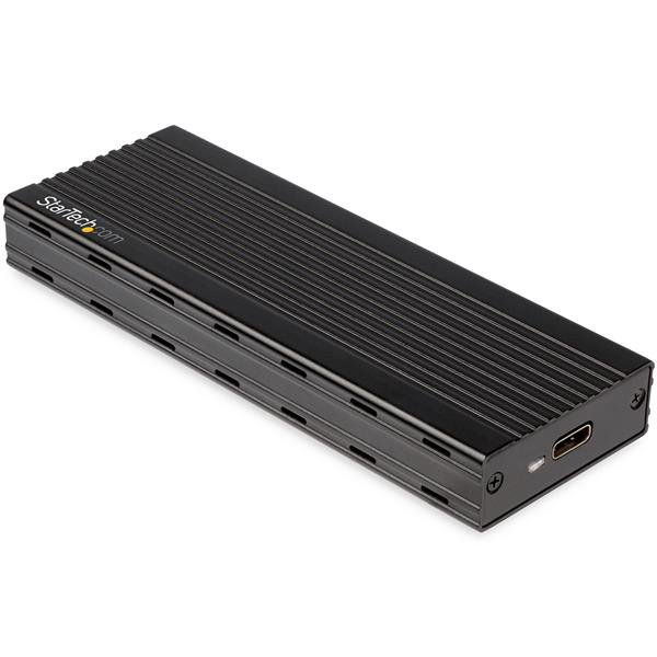 STARTECH.COM USB-C 10GBPS TO M.2 NVME PCIE SSD ENCLOSURE - PORTABLE - 1GB/S 2 YR STARTECH — view 2