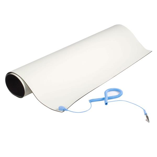 STARTECH.COM 24X27.5IN BEIGE DESKTOP ANTI-STATIC MAT - ANTI STATIC DESK MAT 2 YR STARTECH — view 2