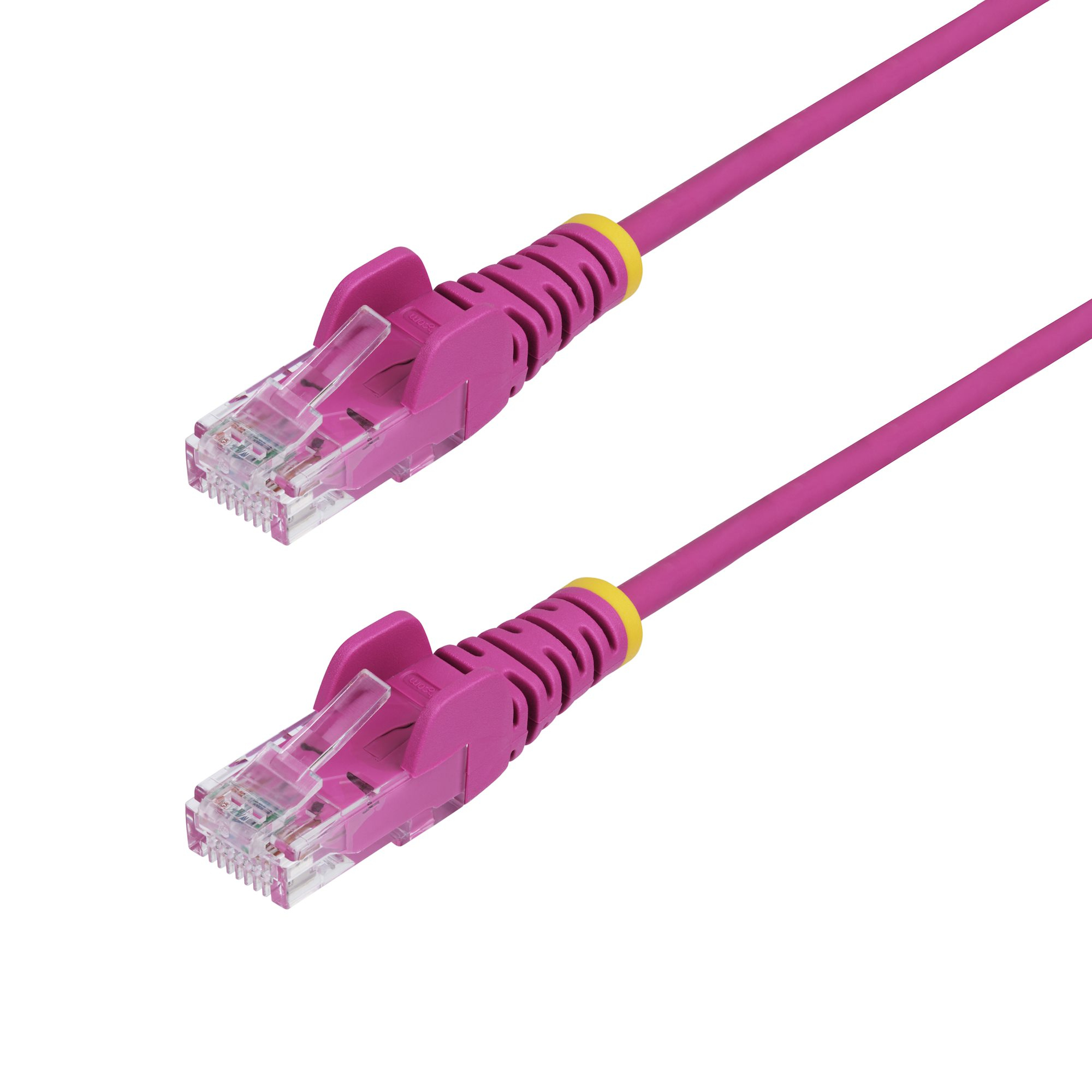 STARTECH.COM 3M PINK SLIM CAT6 ETHERNET CABLE, SNAGLESS, 28AWG, LSZH, LTW STARTECH — view 2