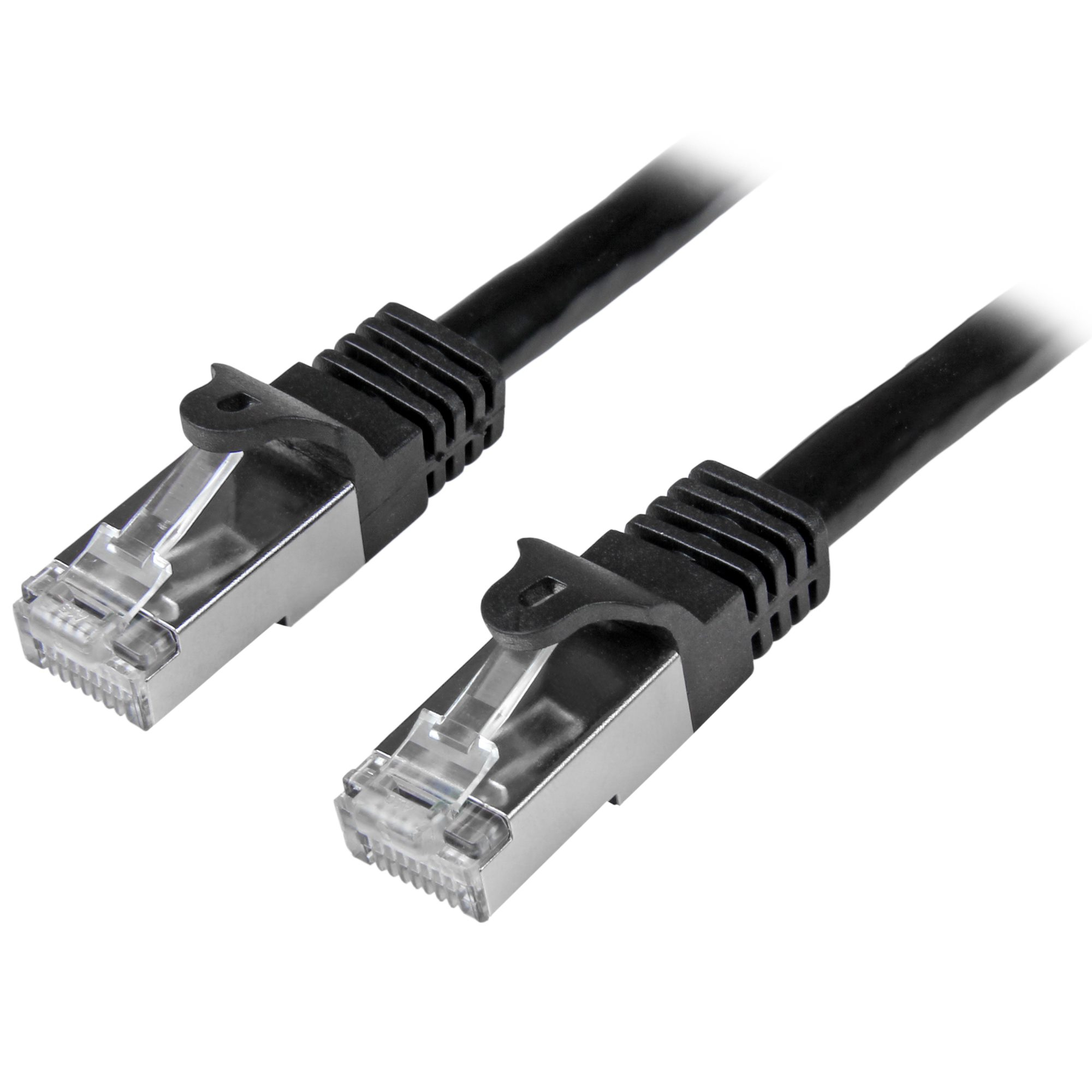 STARTECH.COM 2M BLACK CAT6 PATCH CABLE - SHIELDED (SFTP) STARTECH — view 2