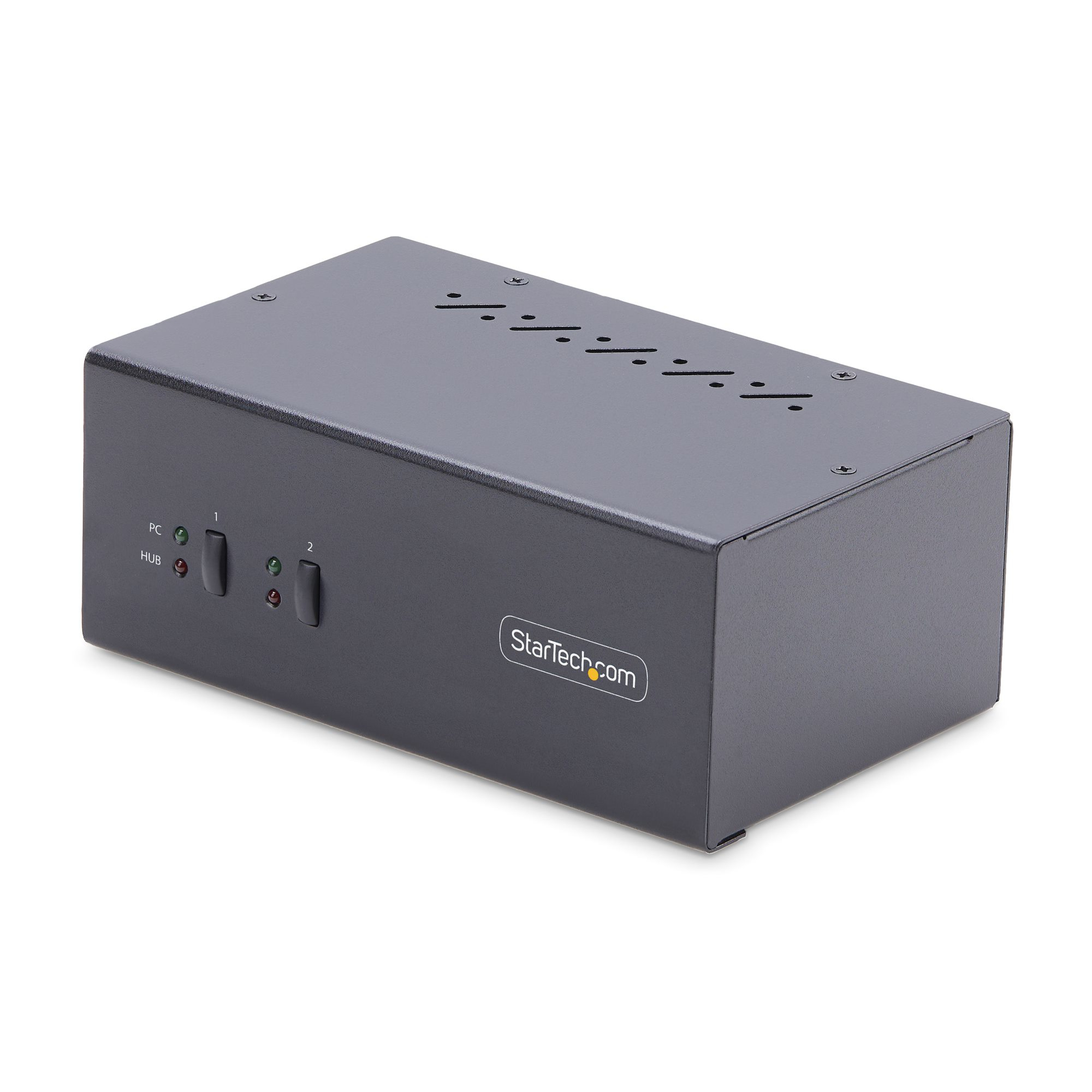 STARTECH.COM 2-PORT DUAL-MONITOR DP KVM SWITCH,4K 60HZ,2X USB 5GBPS,2X USB 2.0,2 YR STARTECH — view 2