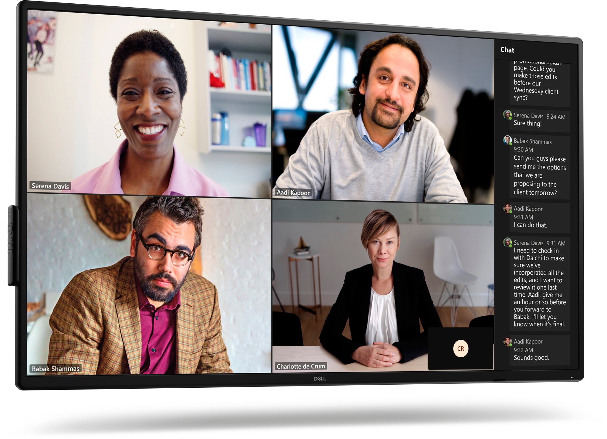 DELL P-SERIES 55" 4K UHD (16:9) 3840X2160 CONFERENCE HDMI DP RJ45 RS232 USB-C 3Y DELL — view 2