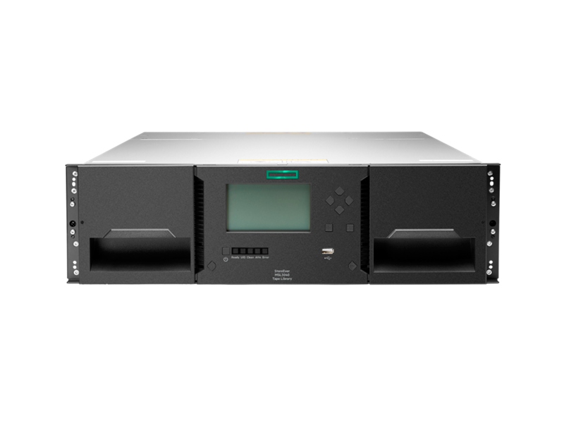 HPE SmartChoice MSL3040 Tape Library 1x MSL LTO-9 SAS Drive 20x LTO-9 45TB Cartridges HPE — view 2