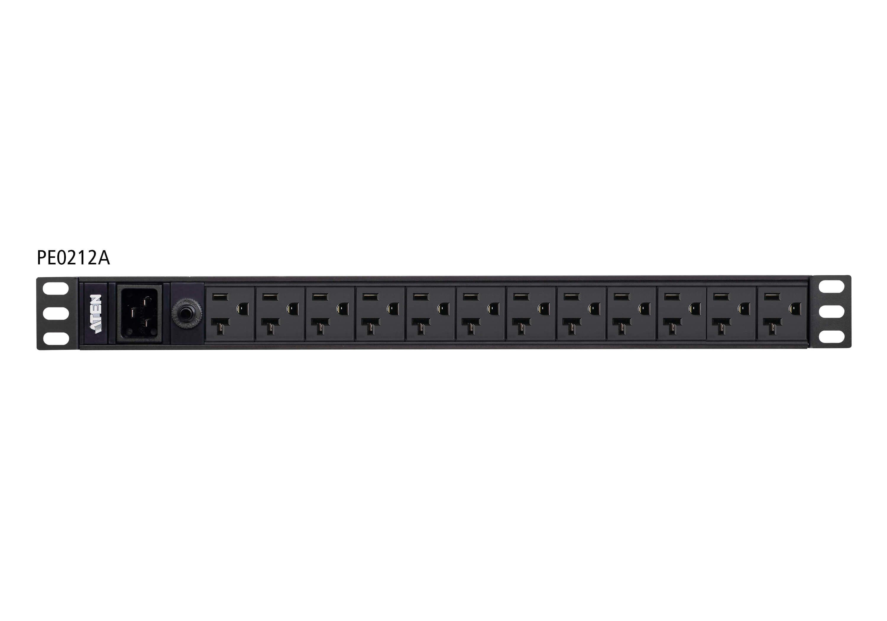ATEN 12 PORT 1U BASIC PDU SUPPORTS UP TO 15A WITH 12 IEC C13 OUTPUTS ATEN — view 2
