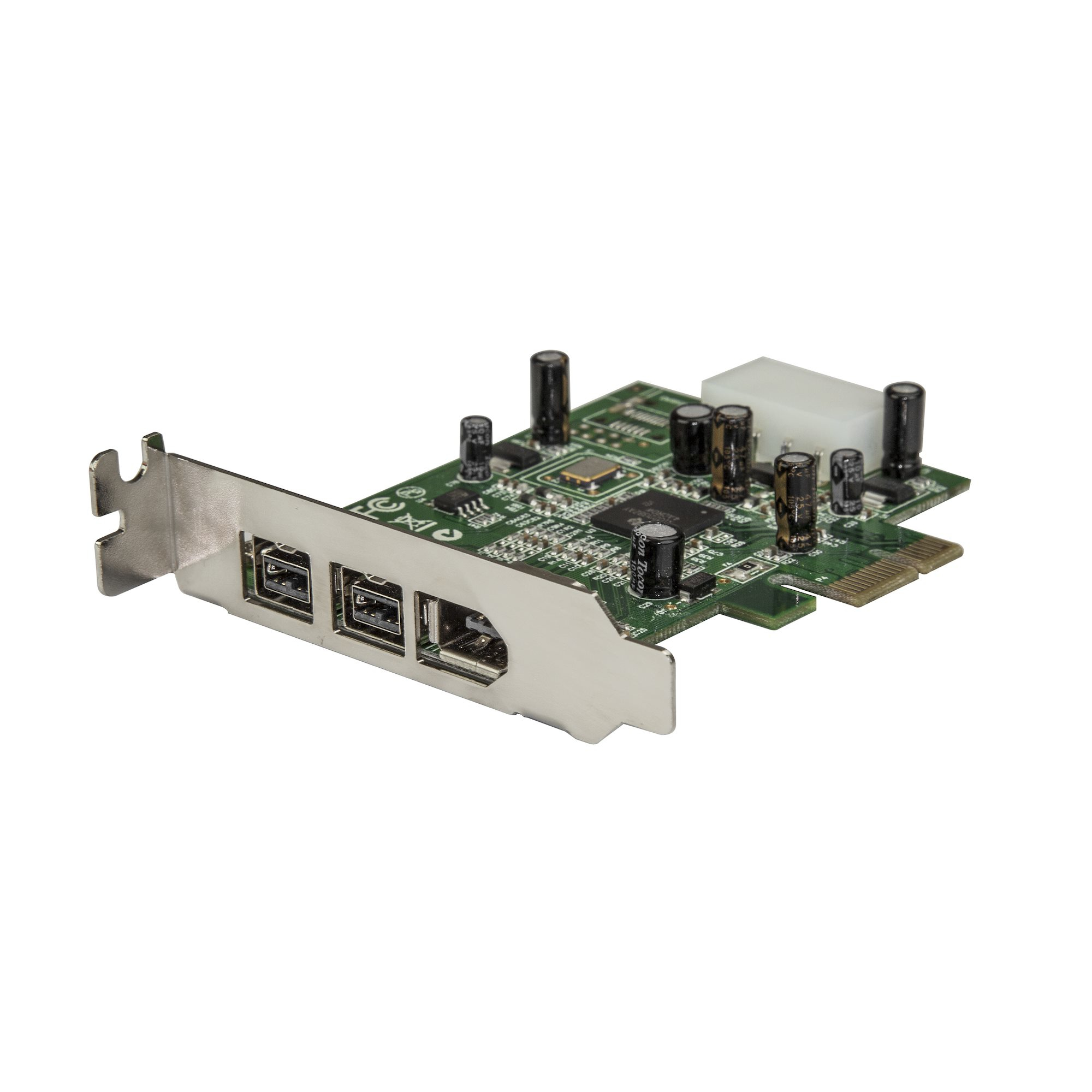 STARTECH.COM 3 PORT 2B 1A LOW PROFILE 1394 PCI EXPRESS FIREWIRE CARD LTW STARTECH — view 1