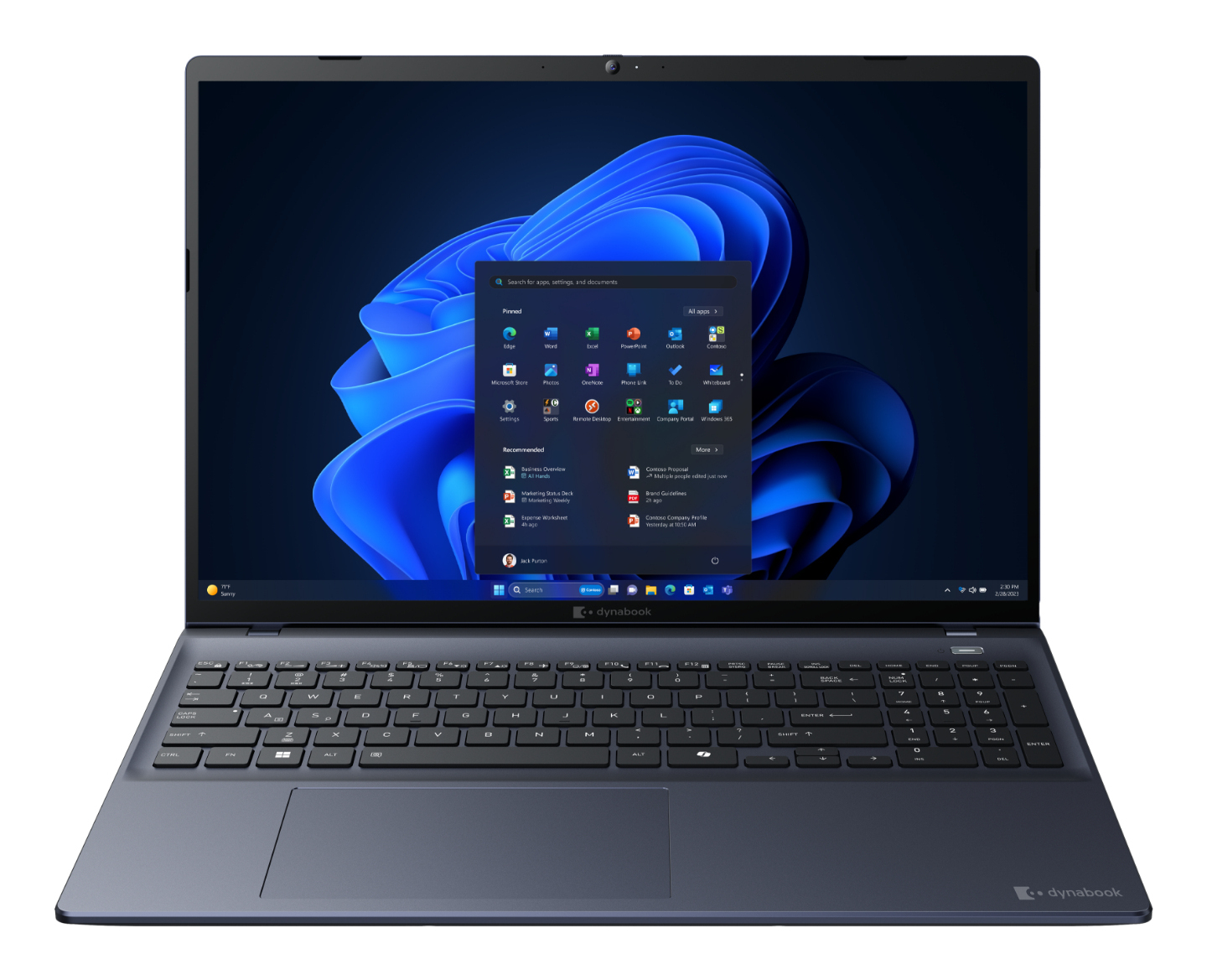 DYNABOOK TECRA A60-M U7-155H 16" WUXGA 64GB 1TB SSD TB4 W11P TOUCH 3YR ( ) DYNABOOK — view 2