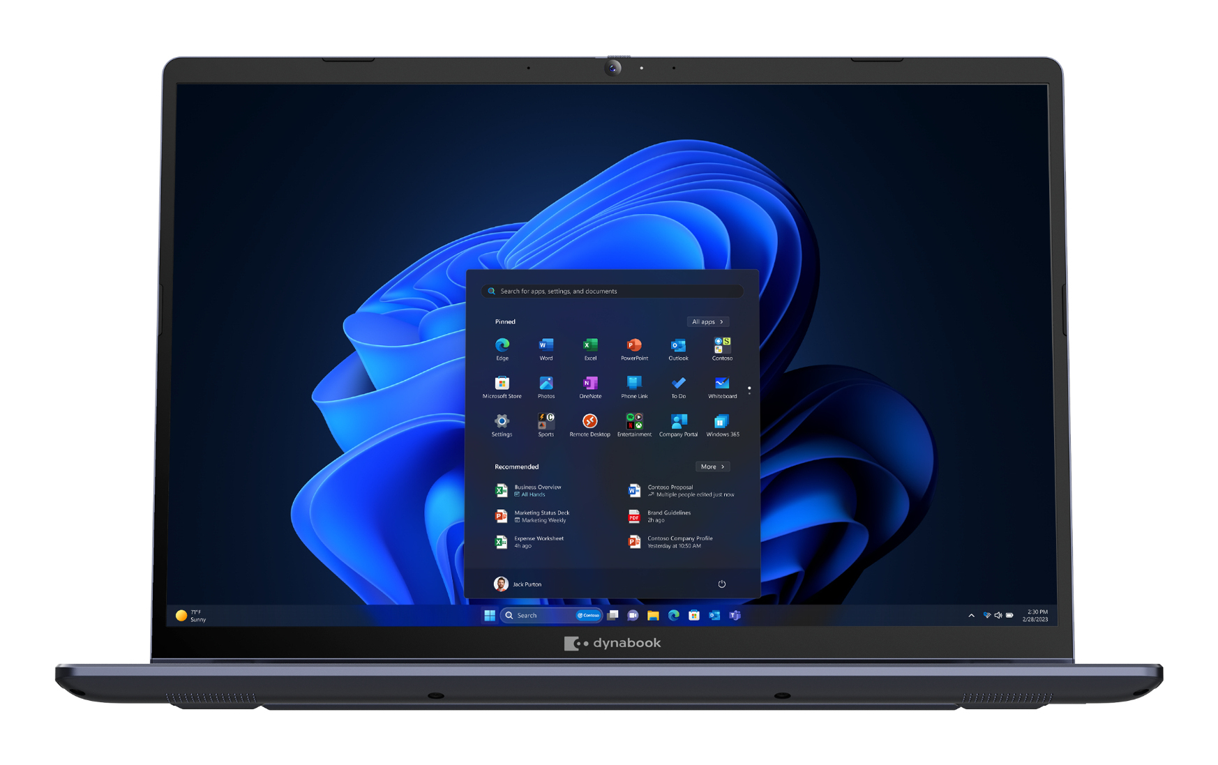 DYNABOOK PORTEGE X40-M U7-155H 14" WUXGA 16GB 512GB TB4 W11P 3YR ( ) DYNABOOK — view 2