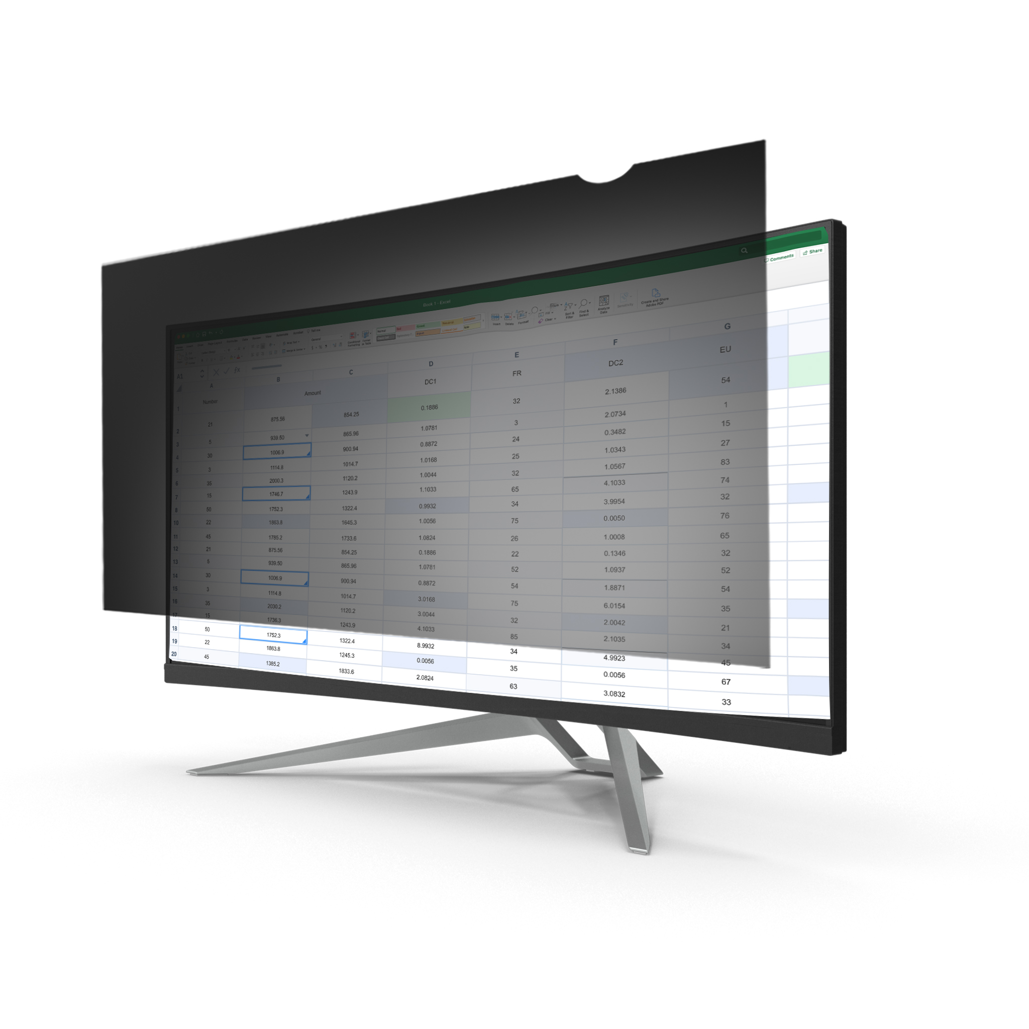 STARTECH.COM 34IN. MONITOR PRIVACY SCREEN - ULTRAWIDE - MATTE OR GLOSSY, 2 YR STARTECH — view 2