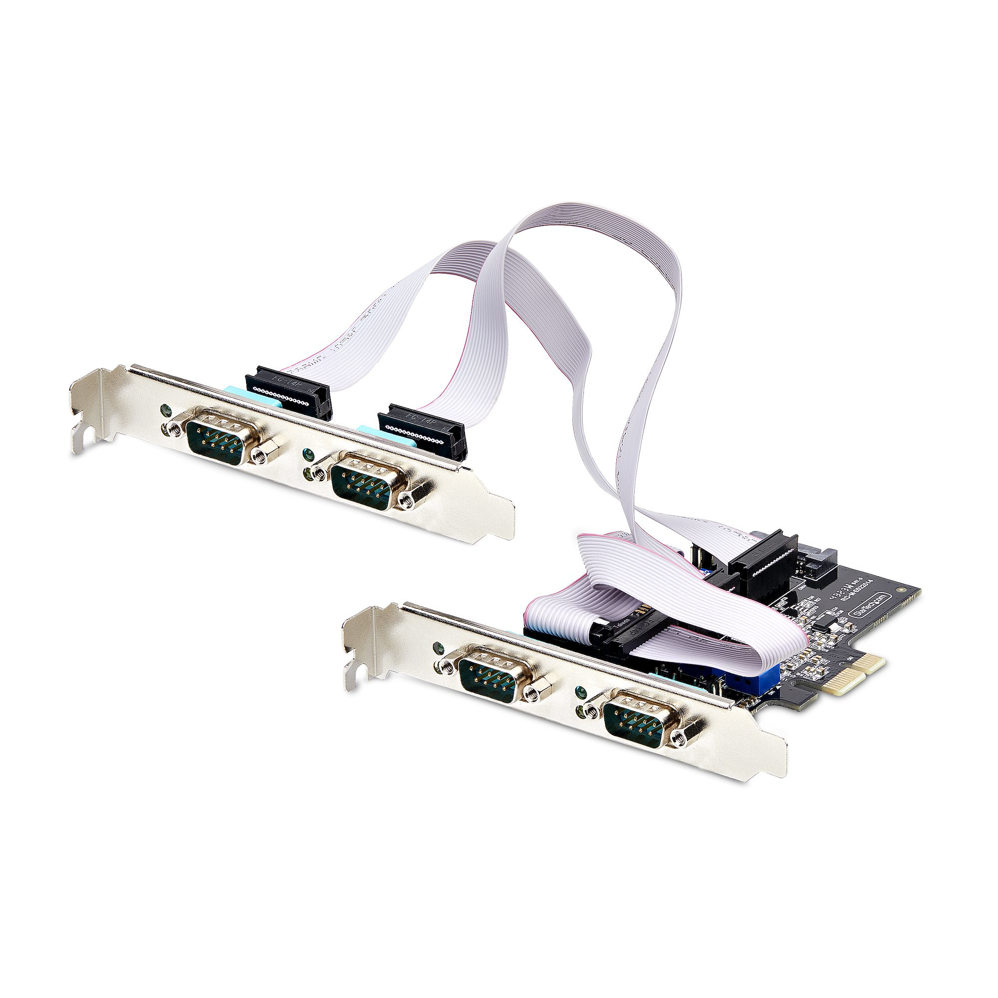 STARTECH.COM 4-PORT SERIAL PCIE CARD FOR RS232/RS422/RS485, 16C1050 UART, 2 YR STARTECH — view 2