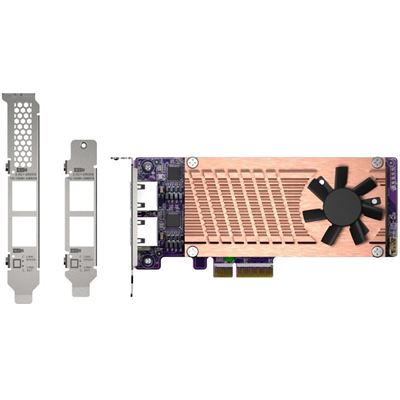 QNAP DUAL M.2 2280 PCIE NVME SSD & DUAL-PORT 2.5GBE EXPANSION CARD QNAP — view 2
