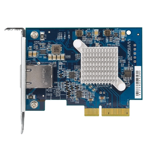 QNAP AC QXG-10G1T 1PT 10GBASE-T PCIe GEN3 x4 LP NETWORK CARD- FOR ALL NAS WITH PCIe SLOT QNAP — view 1