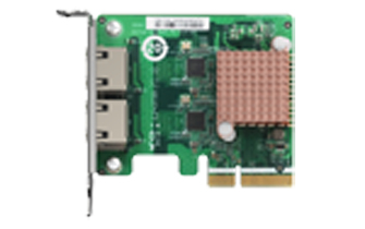QNAP Dual port 2.5GbE 4-speed Network card QNAP — view 2