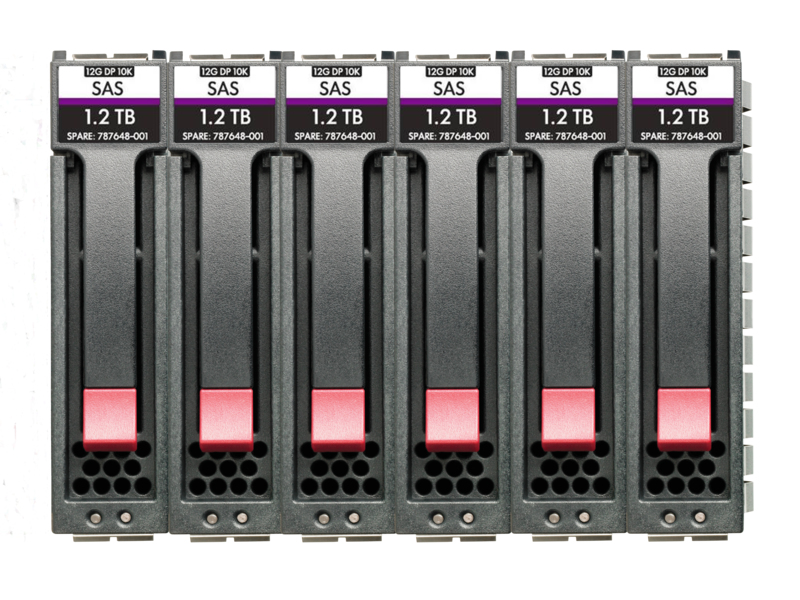 HPE MSA 72TB 7.2K LFF M2 6pk TAA HDD Bdl HPE — view 2