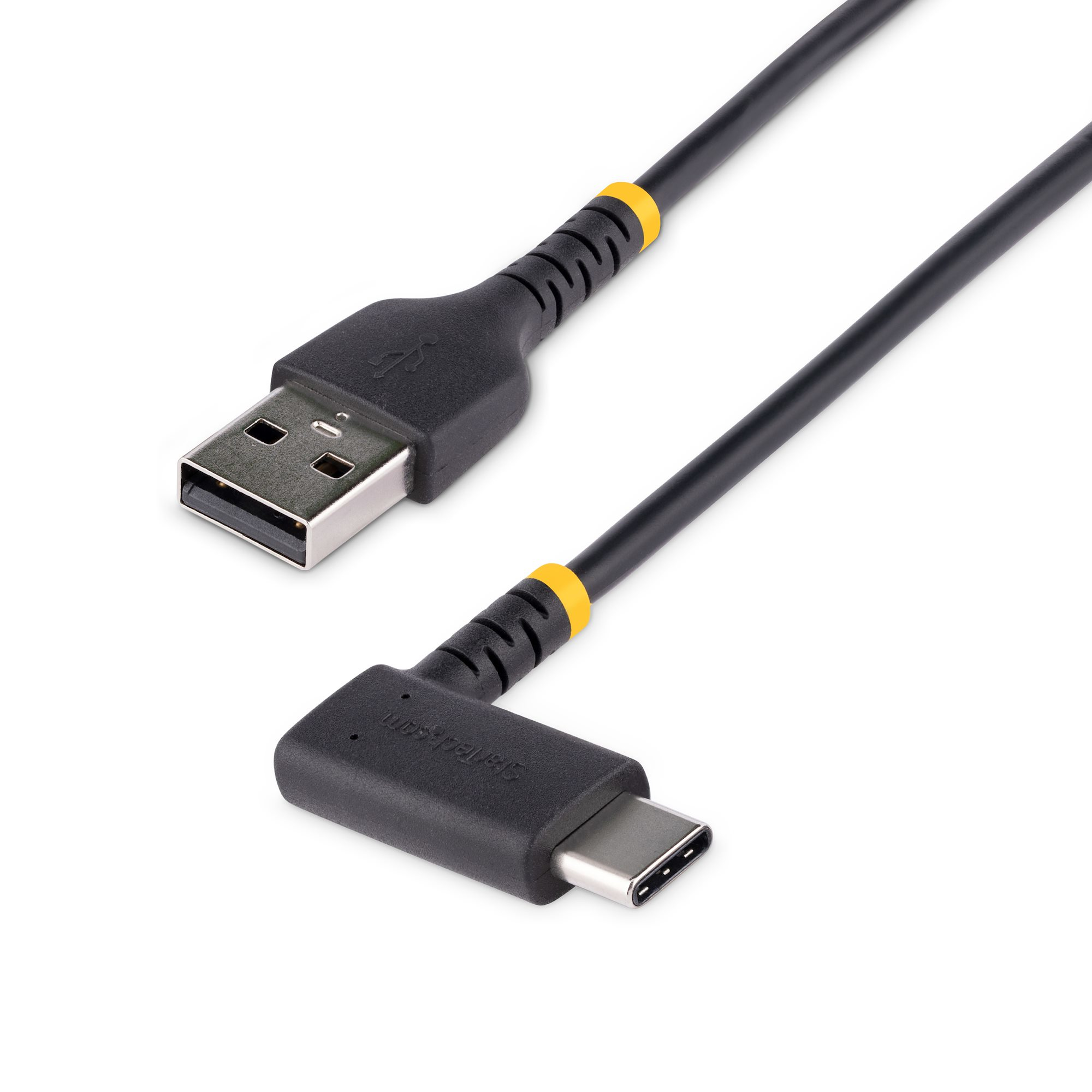 STARTECH.COM 1M USB A TO C CHARGING CABLE RIGHT ANGLE HEAVY DUTY, LTW STARTECH — view 2