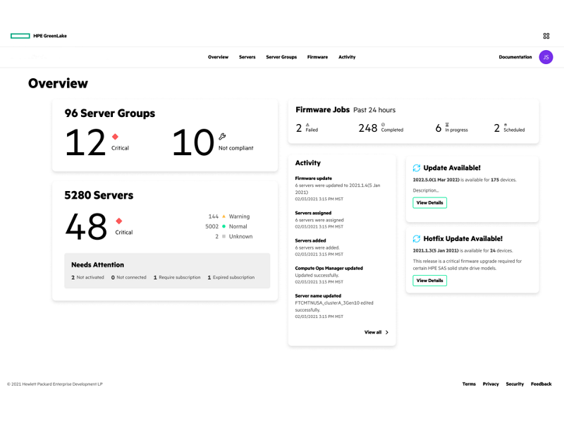 HPE Compute Ops Management Standard 5yr Upfront ProLiant SaaS HPE — view 2