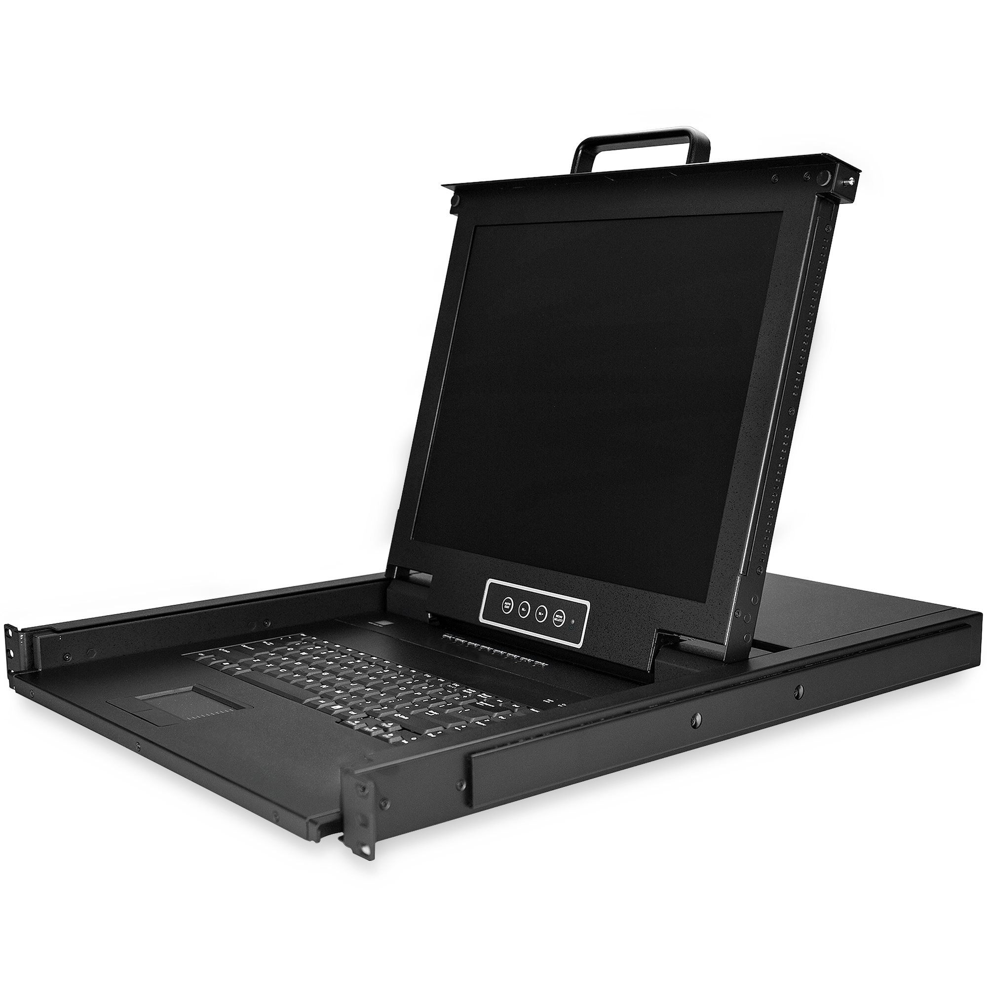 STARTECH.COM 8 PORT RACKMOUNT KVM CONSOLE W/ CABLES KVM SWITCH W/ 17" LCD 2 YR STARTECH — view 2