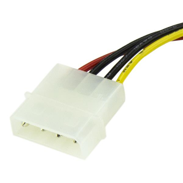 STARTECH.COM 6IN 4 PIN LP4 TO SATA POWER CABLE ADAPTER -4 PIN TO SATA POWER LTW STARTECH — view 2
