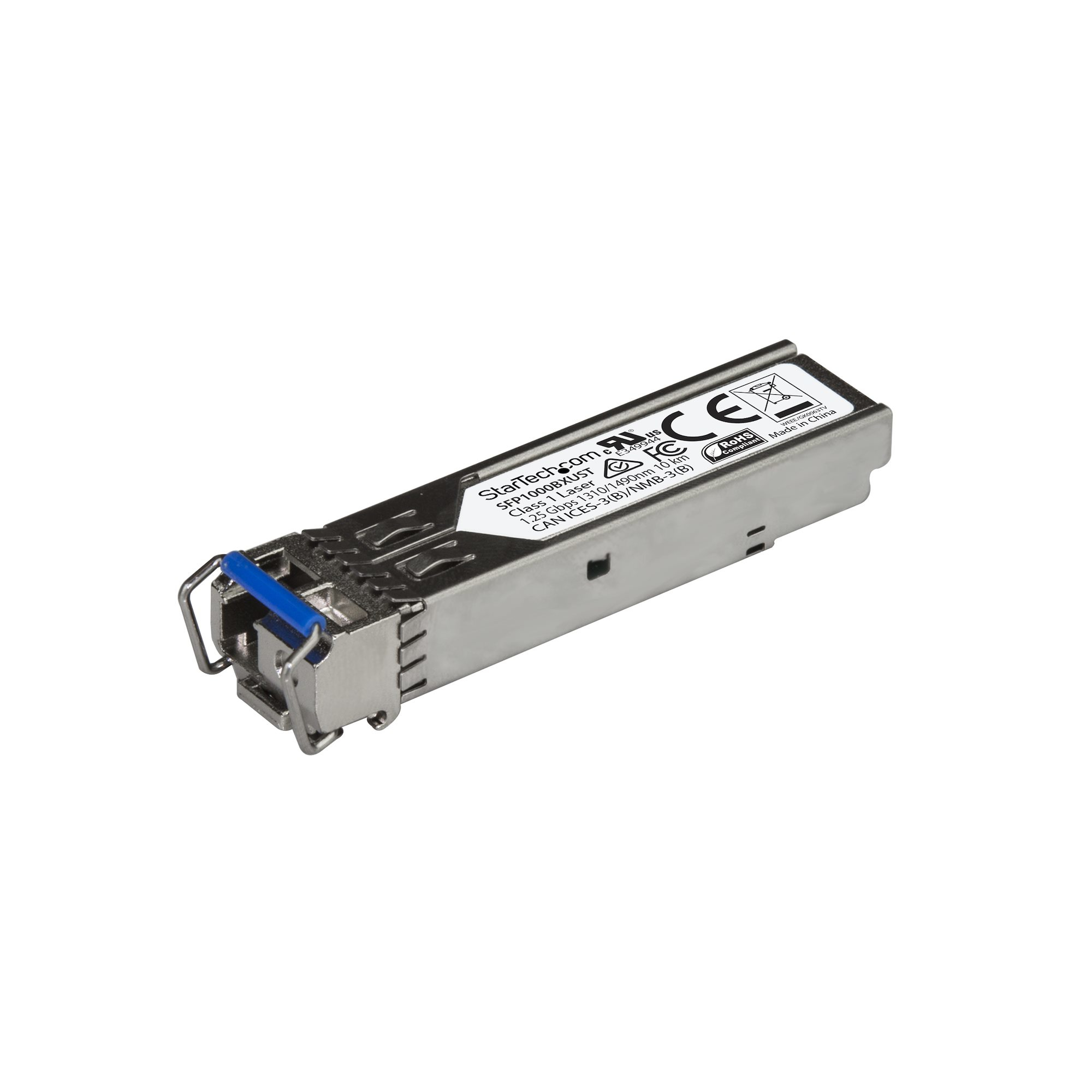 STARTECH.COM 1000BASE-BX SFP - MSA COMPLIANT - UPSTREAM 1G SFP - SM 10 KM, LTW STARTECH — view 2