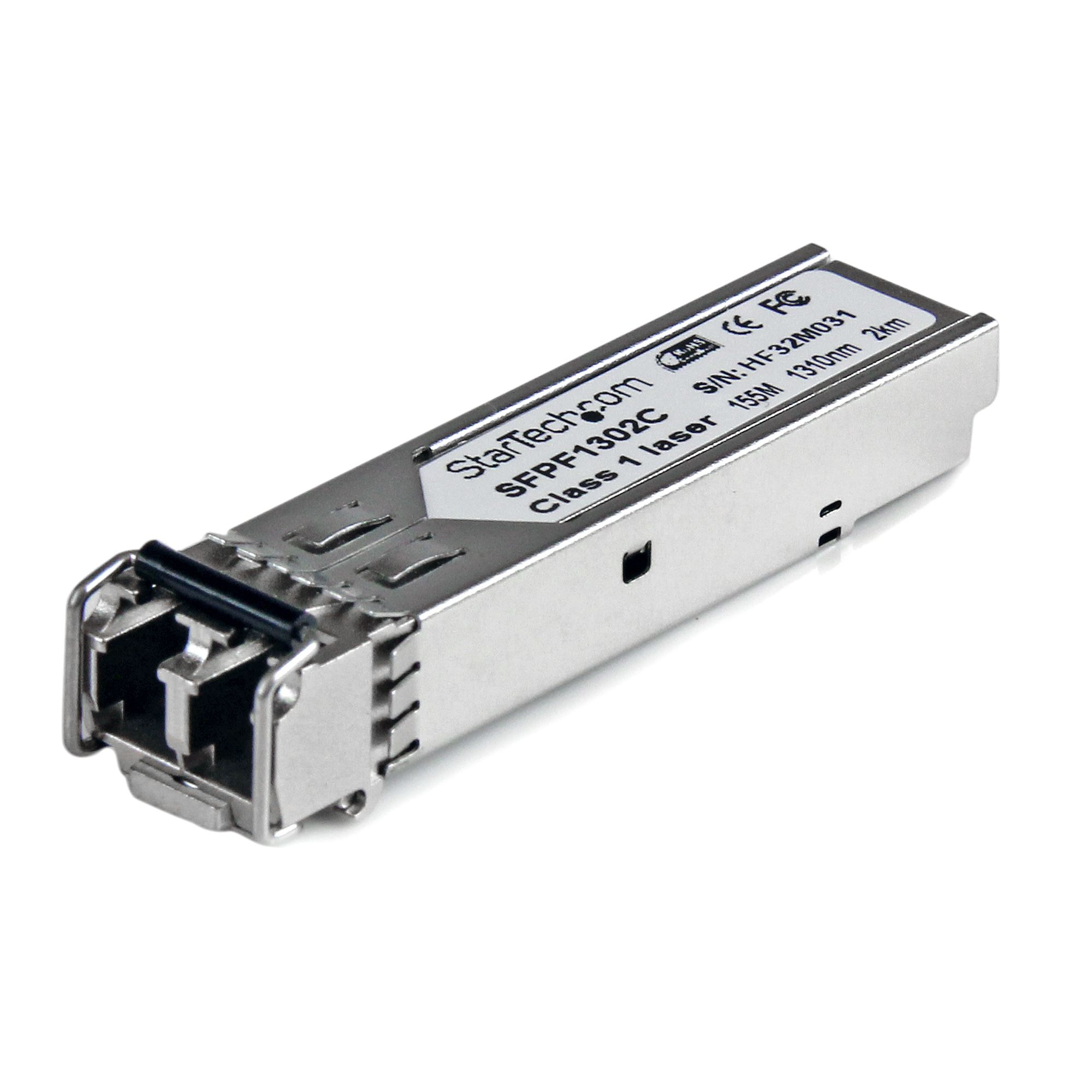 STARTECH CISCO GLC-FE-100FX COMPATIBLE SFP MODULE - 100BASE-FX - SFP FIBER OPTICAL TRANSCEIVER - LI STARTECH — view 2
