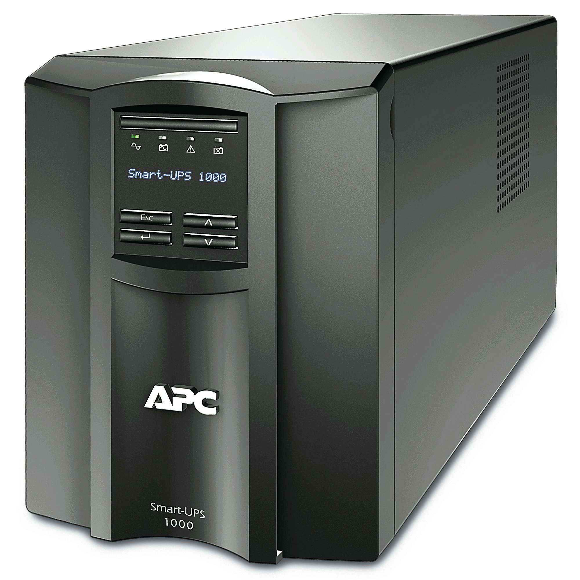 APC SMART UPS (SMT), 1000VA, IEC(8), USB, SERIAL, SMART SLOT, LCD, TOWER, SC, 3YR WTY APC — view 2