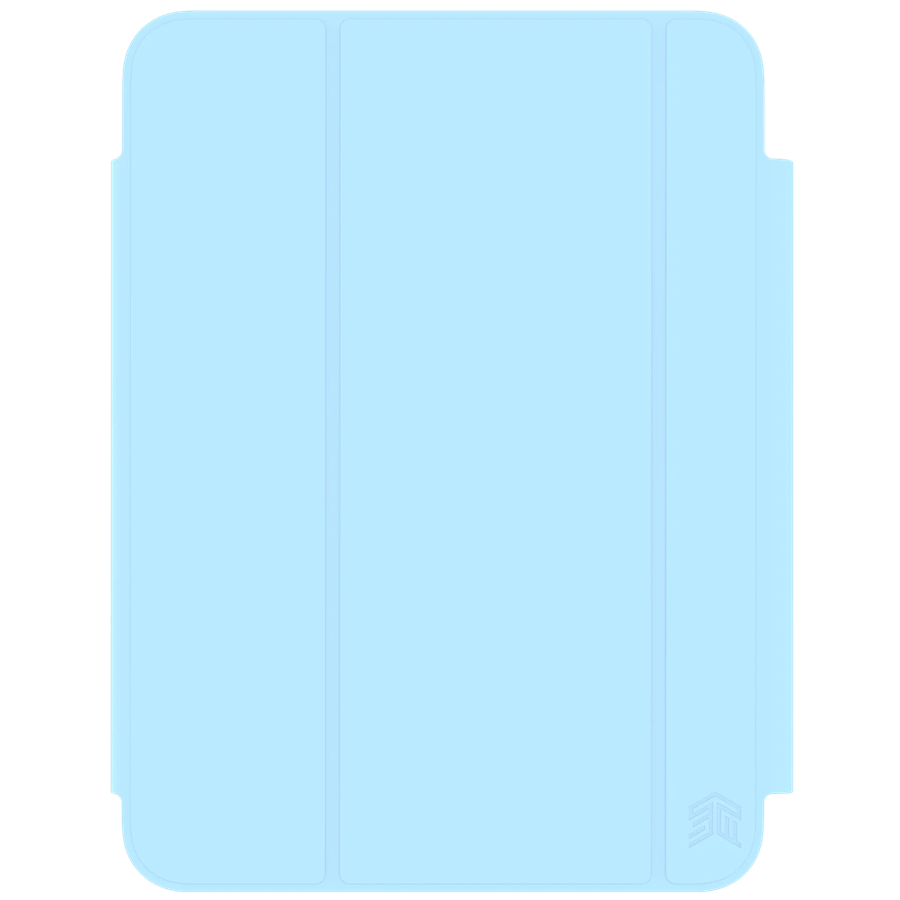 STM studio max (iPad (A16)/10th gen) AP - mist blue STM — view 2