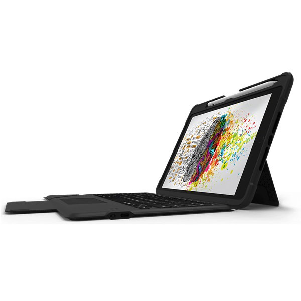STM iPad 9th/8th/7th Gen Dux Keyboard Trackpad - Black STM — view 2