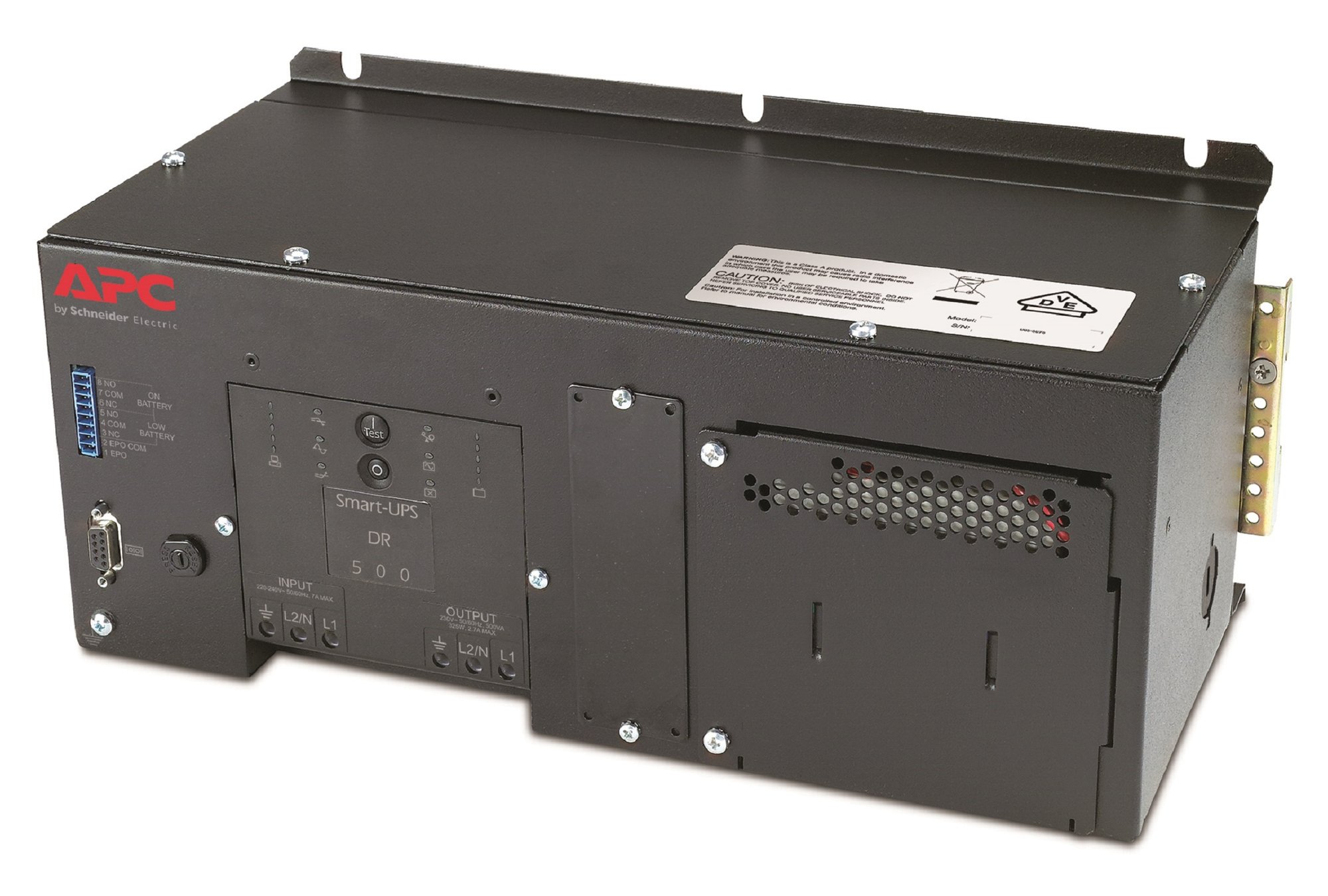 APC (SUA500PDRI-S) DIN RAIL - PANEL MOUNT UPS W STANDARD BATTERY 500VA 230V APC — view 2