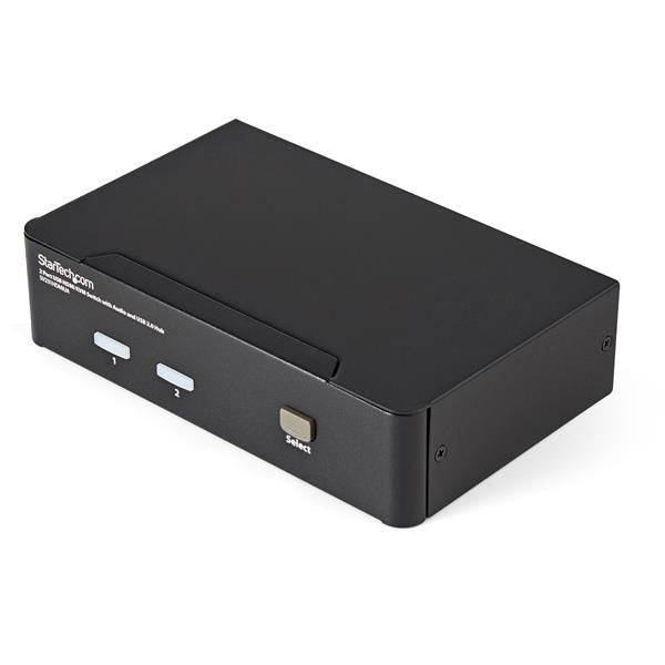 STARTECH.COM 2 PORT USB HDMI KVM SWITCH WITH AUDIO & USB 2.0 HUB, 1920X1200 3 YR STARTECH — view 2