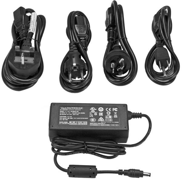 STARTECH.COM REPLACEMENT OR SPARE 12V DC POWER ADAPTER - 12 VOLTS, 5 AMPS, 2 YR STARTECH — view 2