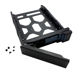 QNAP TRAY-35-NK-BLK03 HDD TRAY 3.5"/2.5" DRIVES WO KEYLOCK,6X SCREW FOR 2.5" HDD, TOOLESS QNAP — view 1