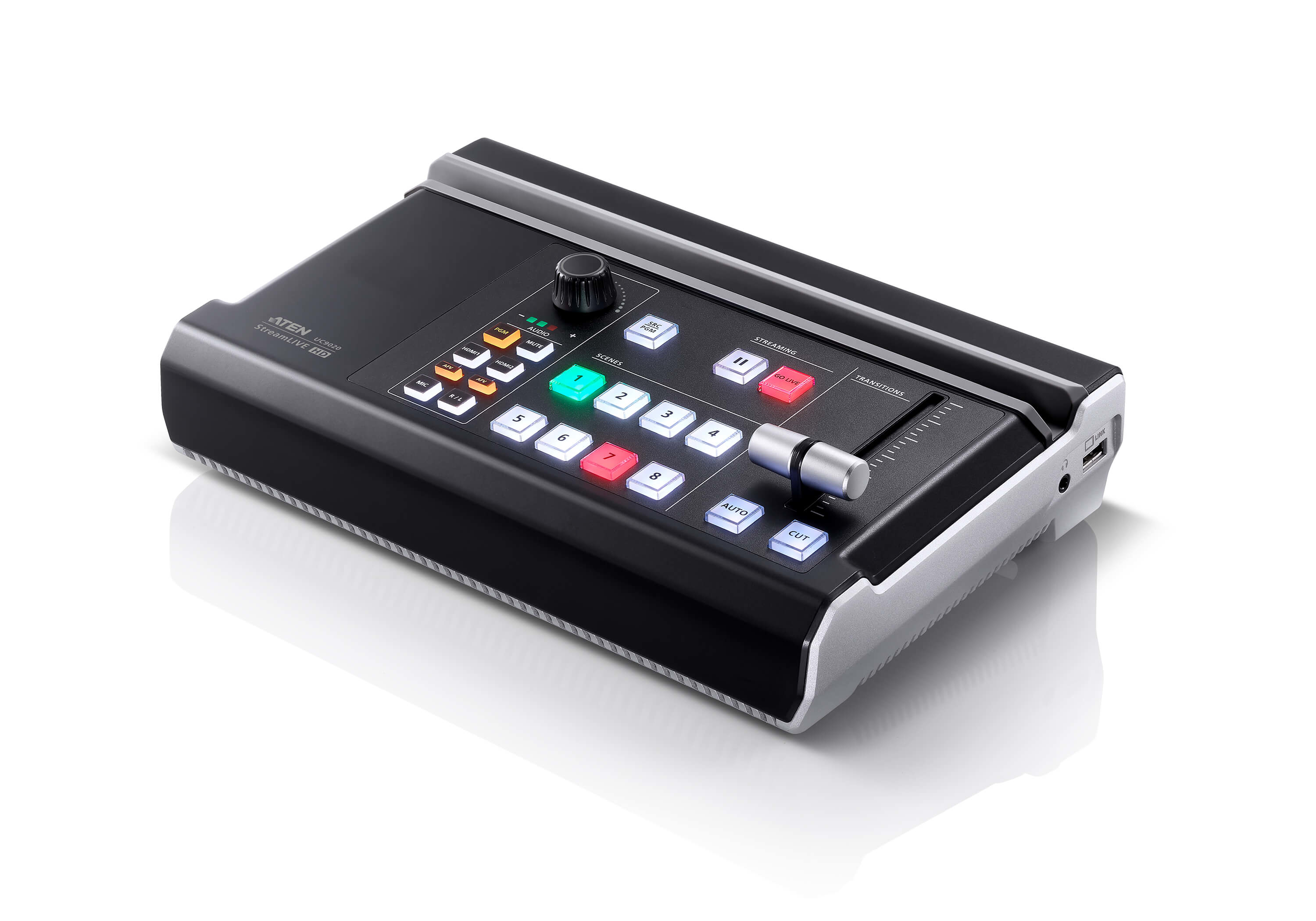 ATEN STREAMLIVE HD MULTI-CHANNEL AV MIXER WITH STREAMING SUPPORT ATEN — view 2