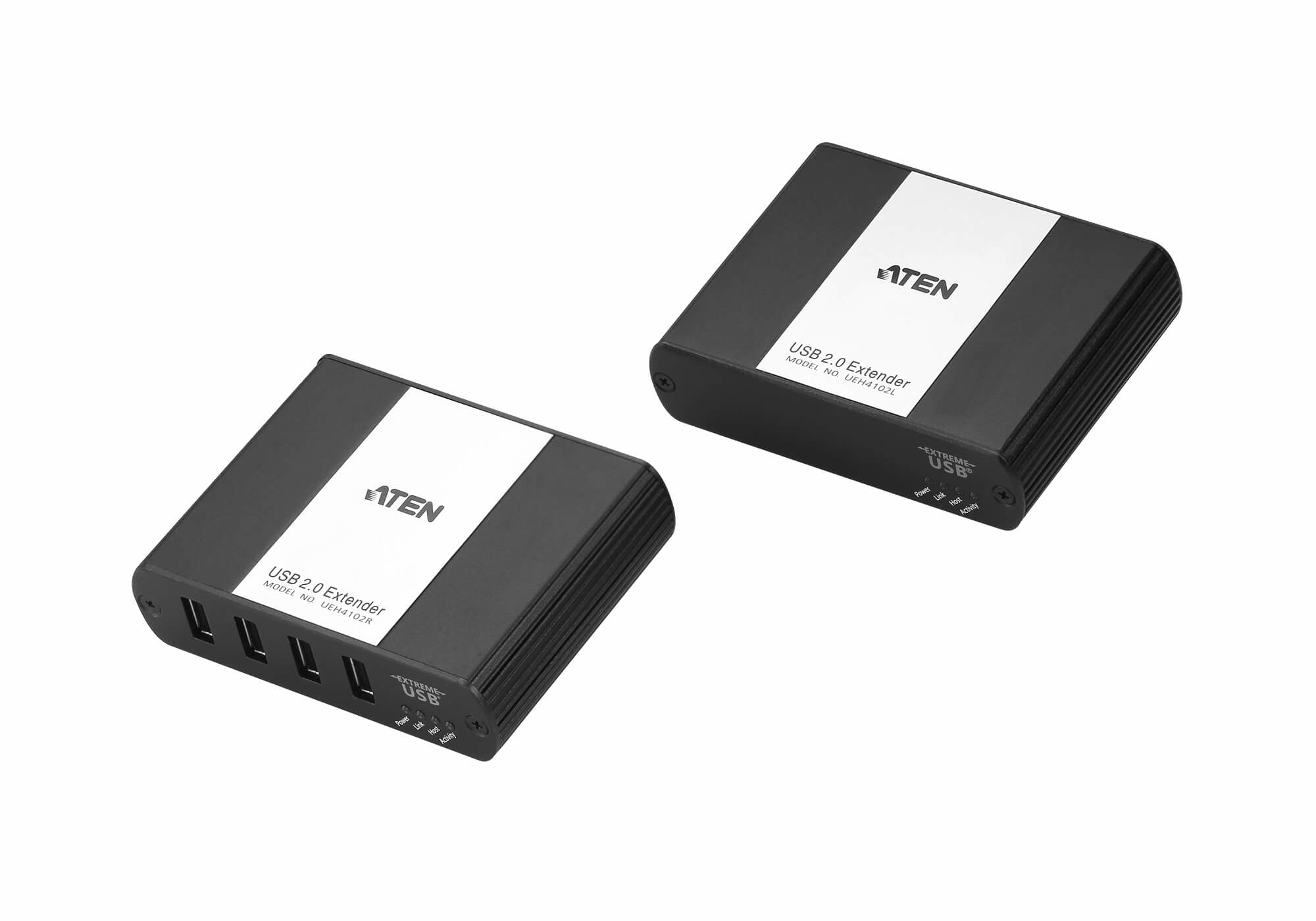 ATEN 4 PORT USB 2.0 CAT 5 OVER LAN NETWORK EXTENDER ATEN — view 2