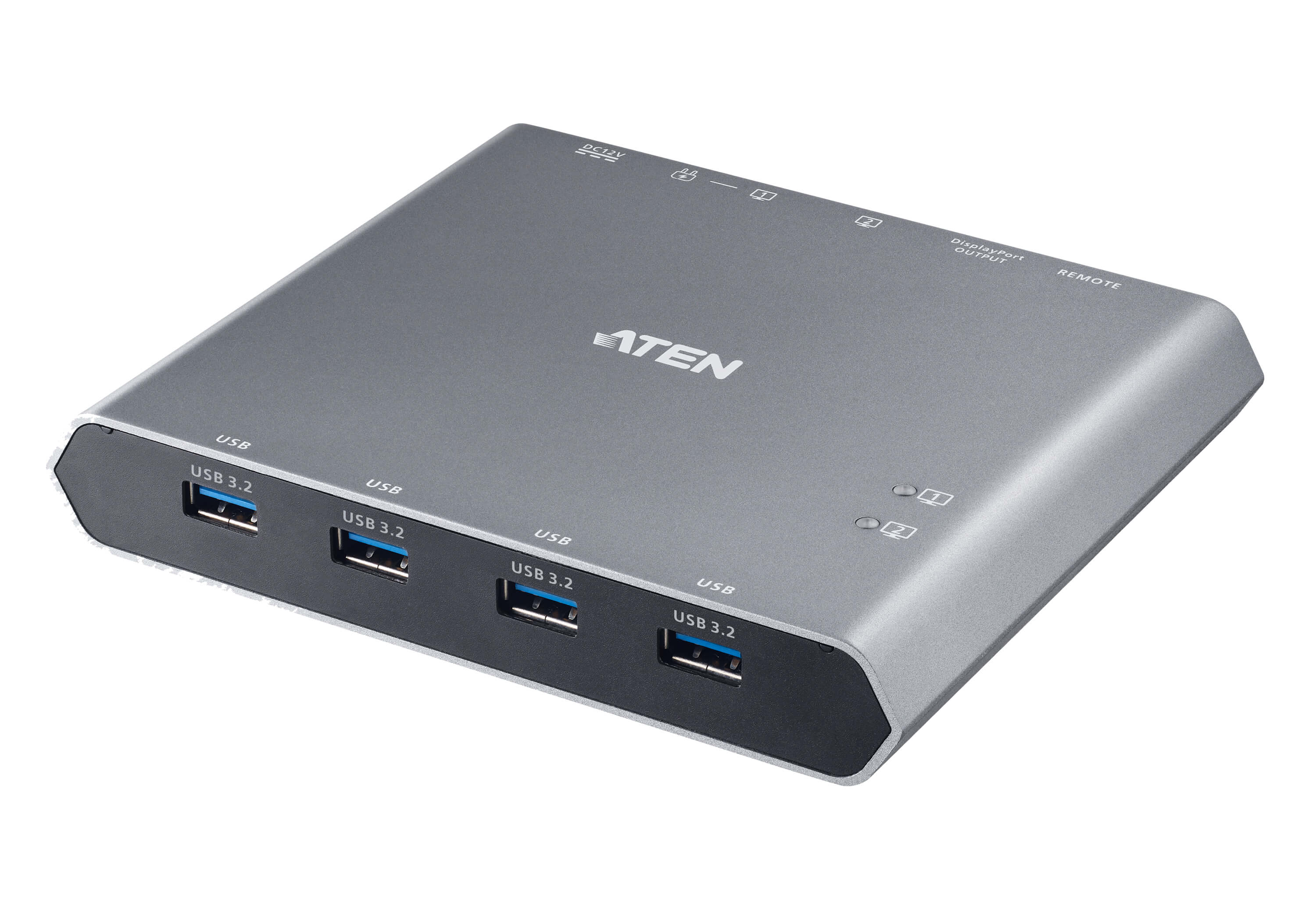 ATEN 2-PORT 4K DISPLAYPORT USB-C KVM DOCK SWITCH WITH POWER PASS-THROUGH ATEN — view 2