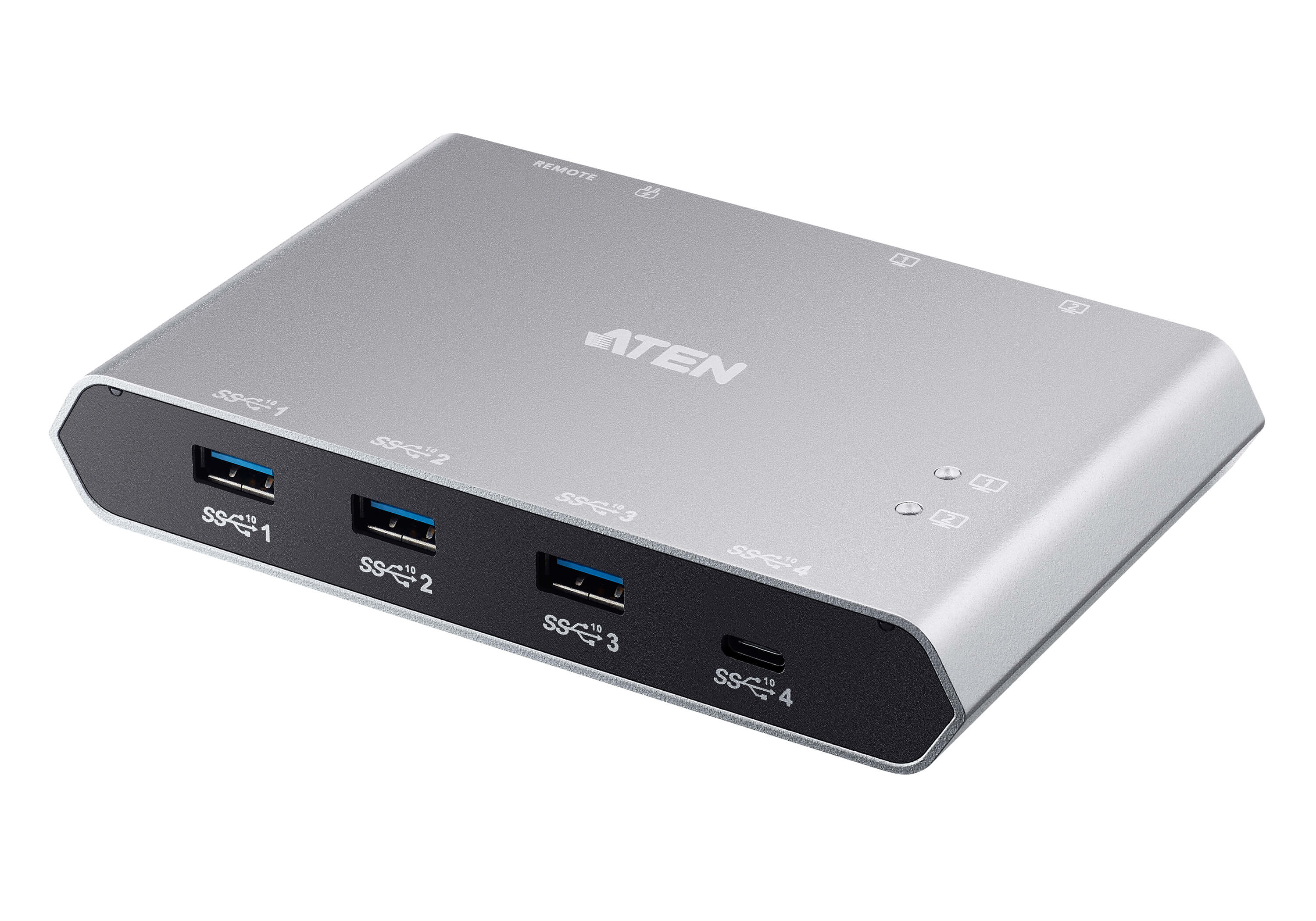 ATEN USB-C GEN 2 SHARING SWITCH WITH POWER PASS THROUGH ATEN — view 2